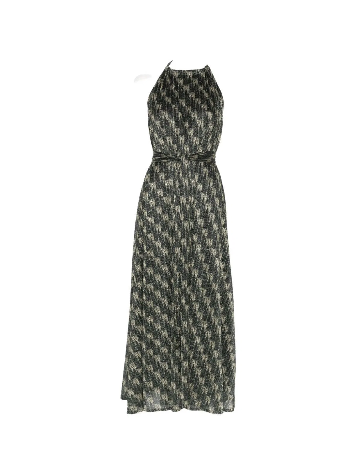 Siyu Ars Halterneck Maxi Dress