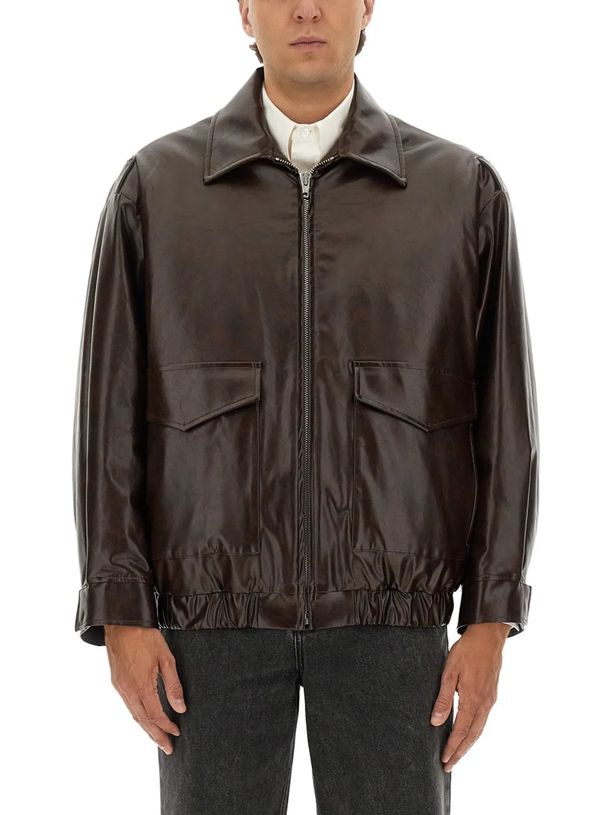 Mm6 maison margiela Leather Jacket