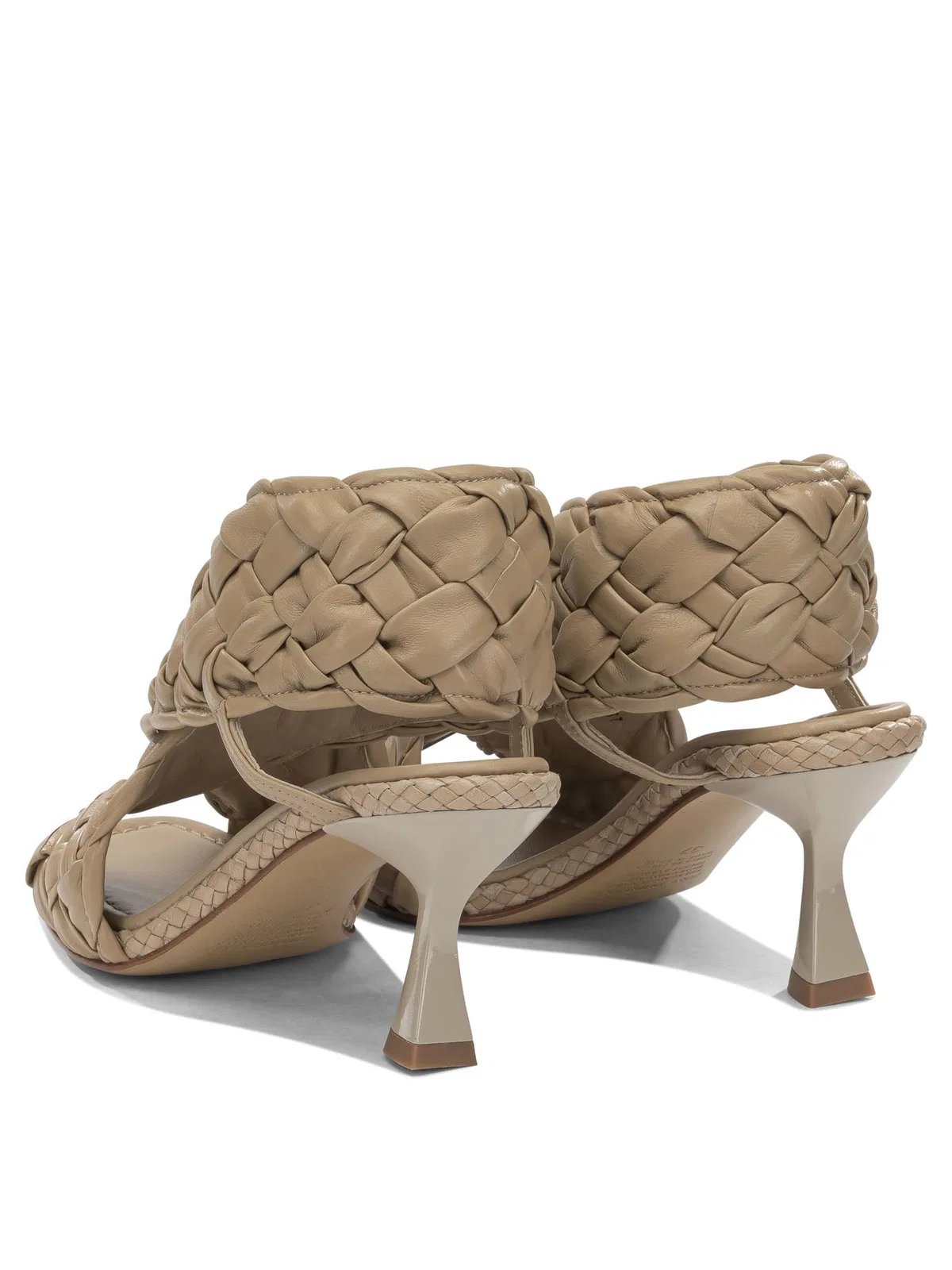 Pons Quintana Beige Nappa Cow Leather Sandals