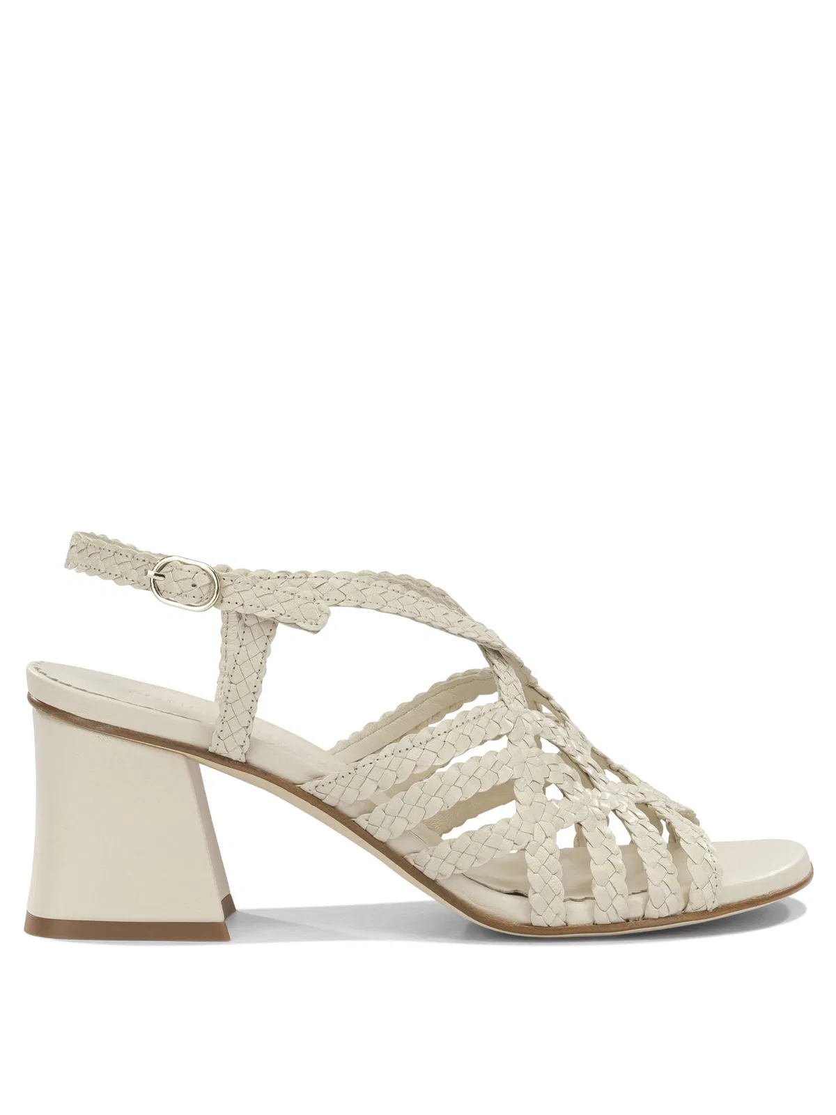 Pons Quintana White Leather Sandals