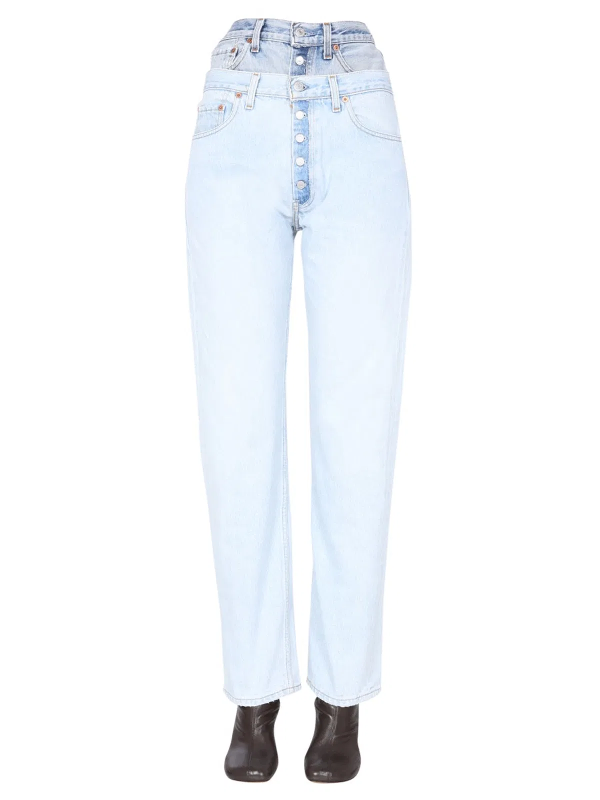 1/Off Double Waisted Jeans