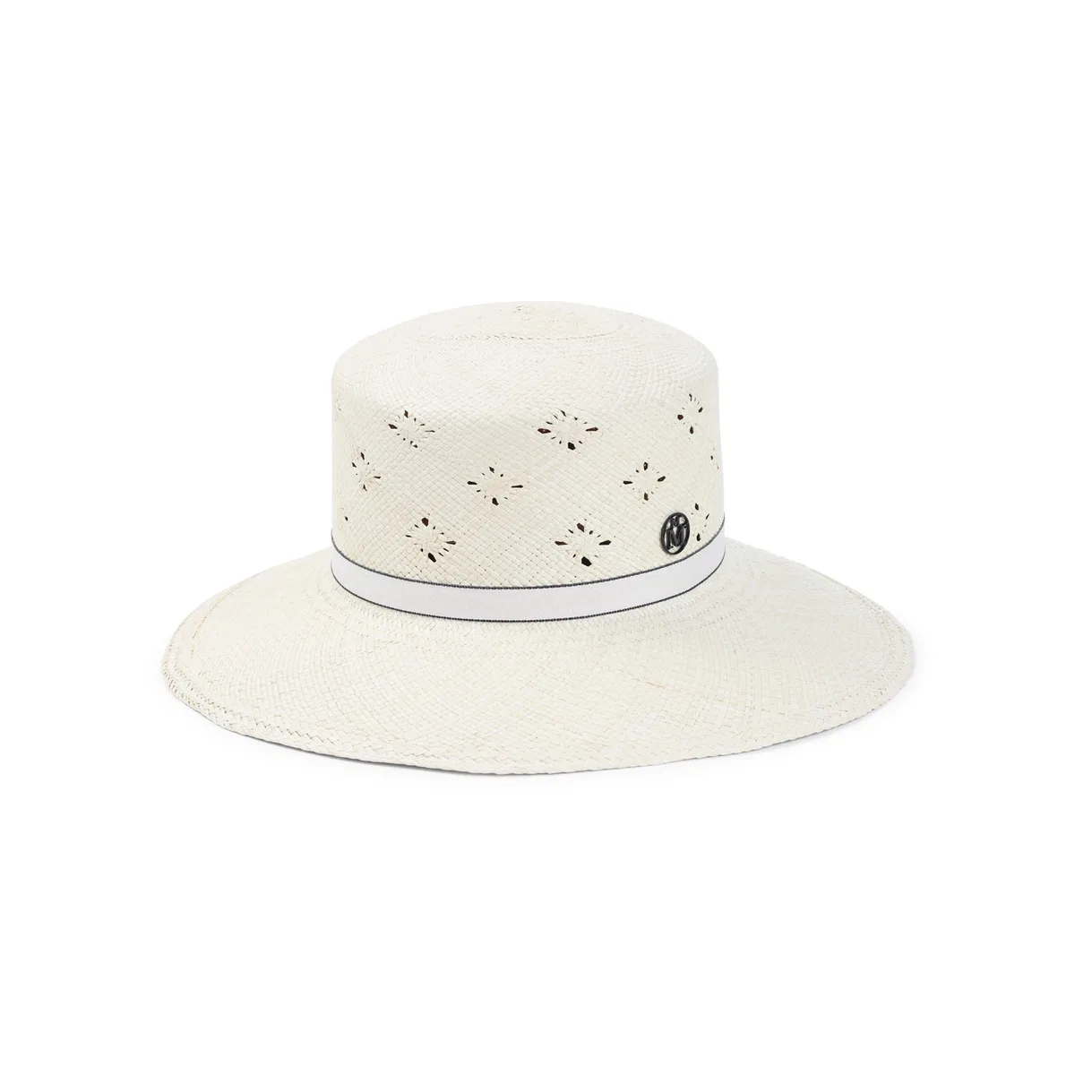 Maison Michel Ludi Plumetis Hat