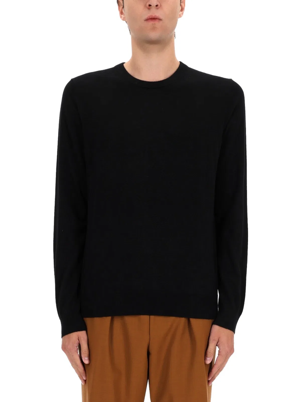 BOSS Camel Cashmere Sweater