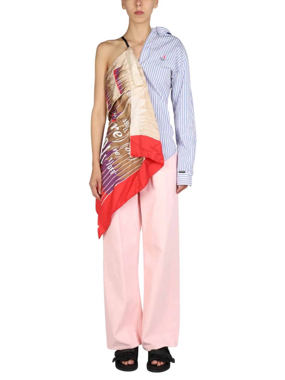 1/Off Remade Shirt Dress