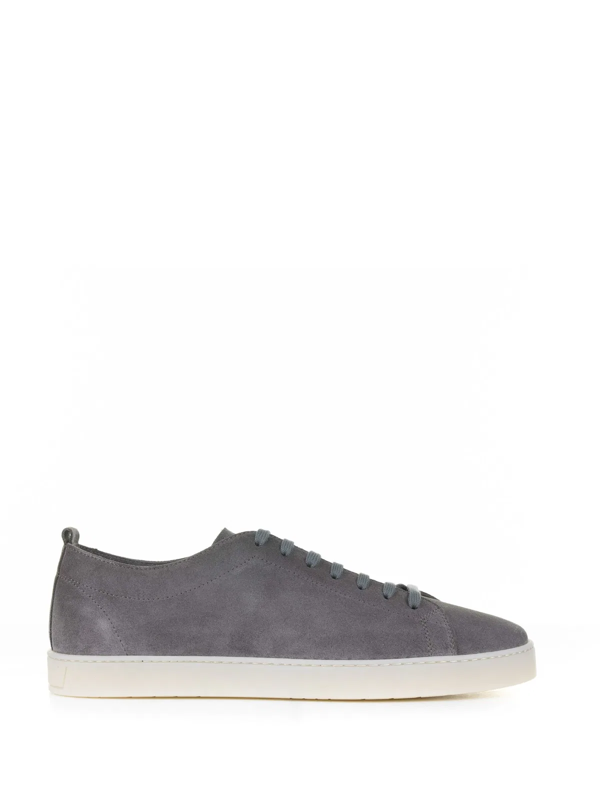 Barret Gray Leather Sneaker