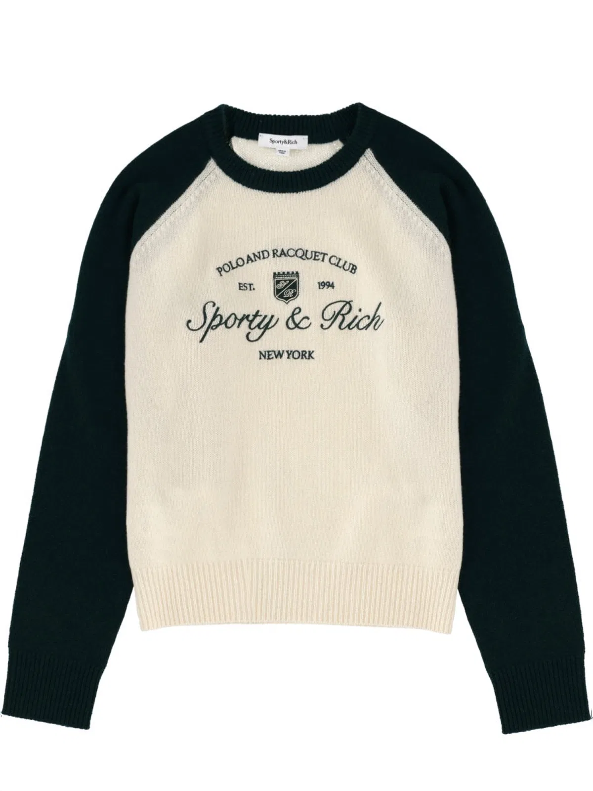 Sporty Rich Sporty&Rich Jersey With Logo