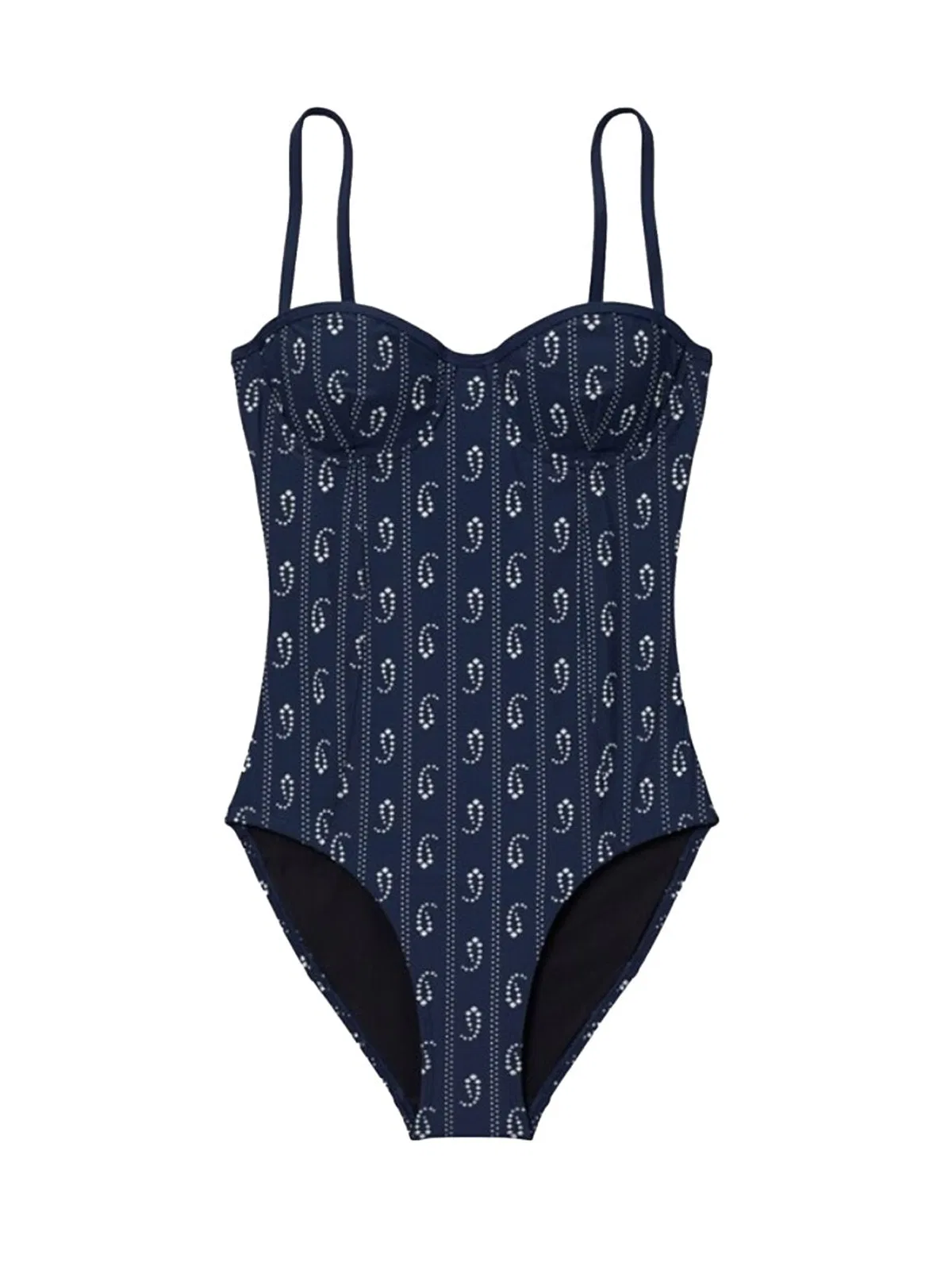 Tory Burch One Piece Swimsuit With "Paisley" Print