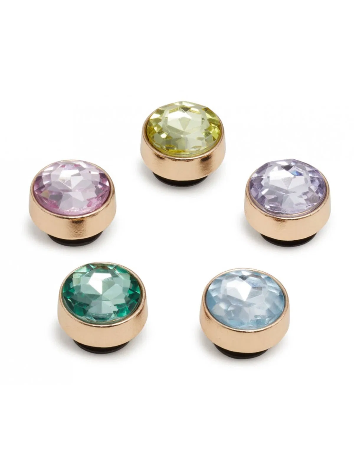 Crocs 5-Piece "Gold And Gem" Set