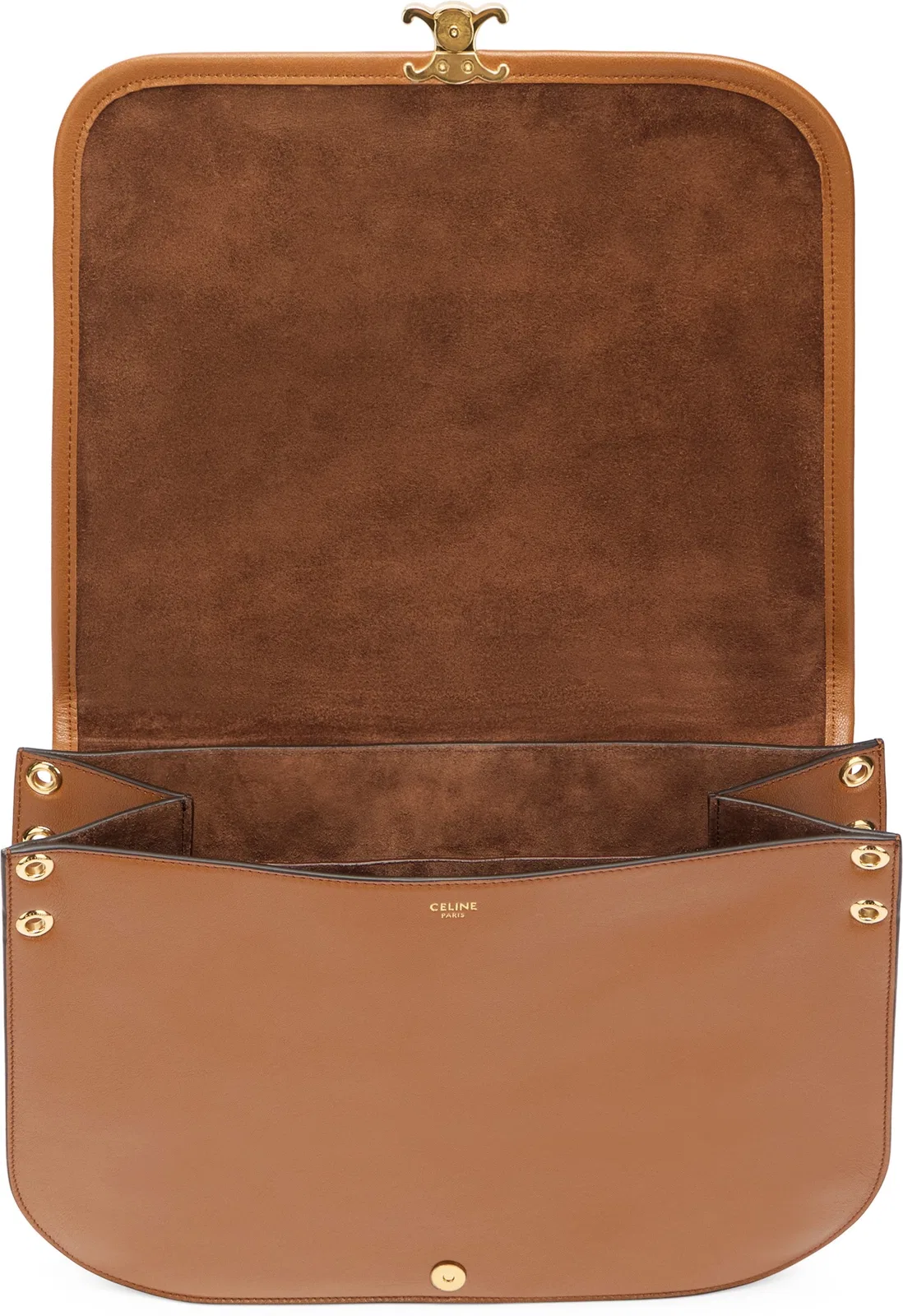 Celine Soft Triomphe Shoulder Bag