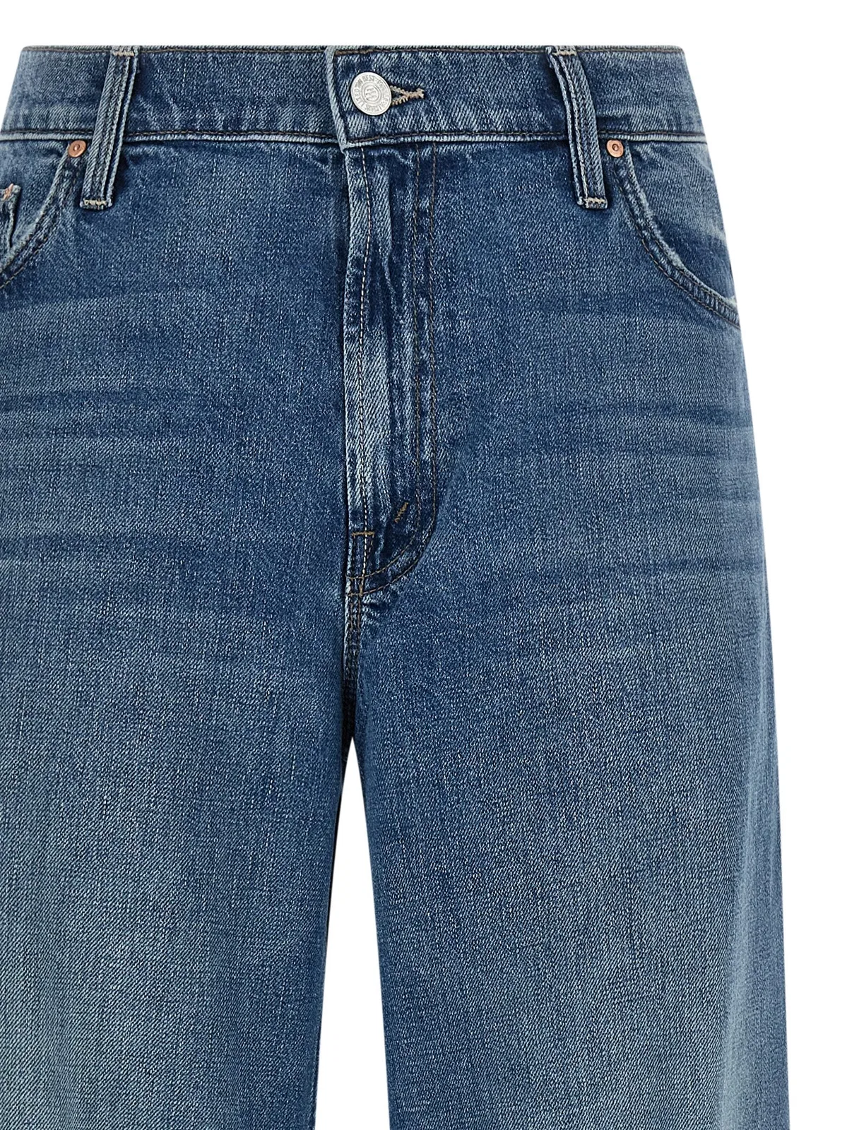 Mother 'The Rerun Zip Sneak' Jeans