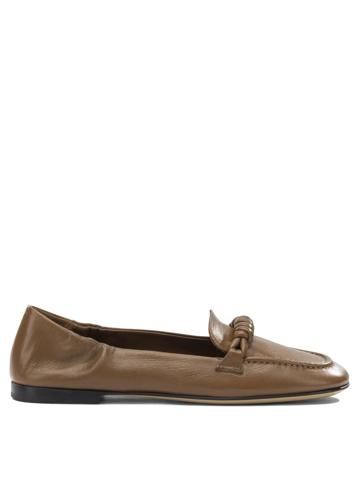 Pomme D'Or Brown Leather Loafers