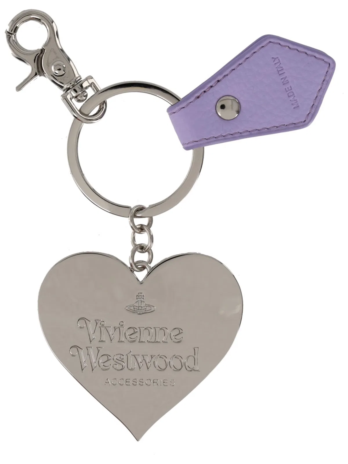 Vivienne Westwood "Mirror Heart" Keychain