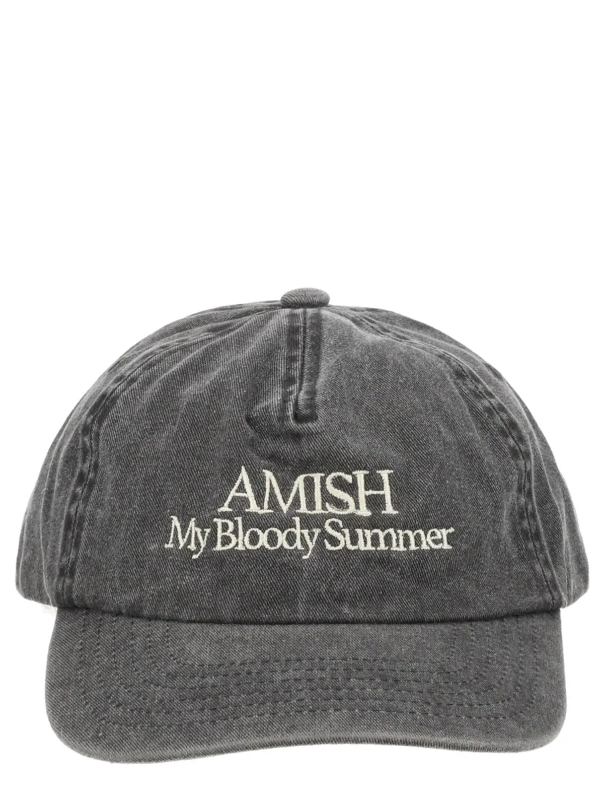 Amish Baseball Cap With Embroidery