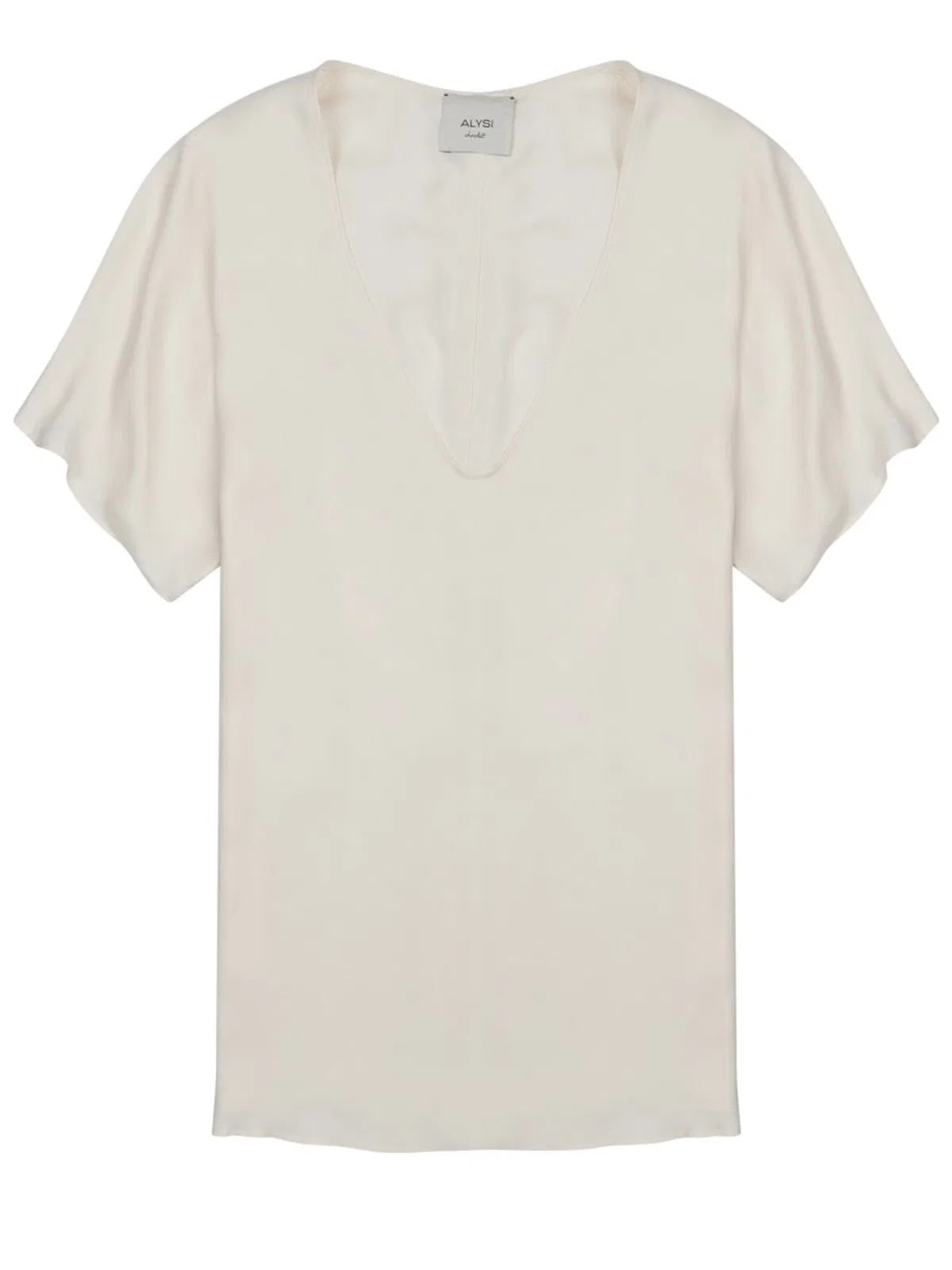 Alysi Blusa In Twill Di Seta