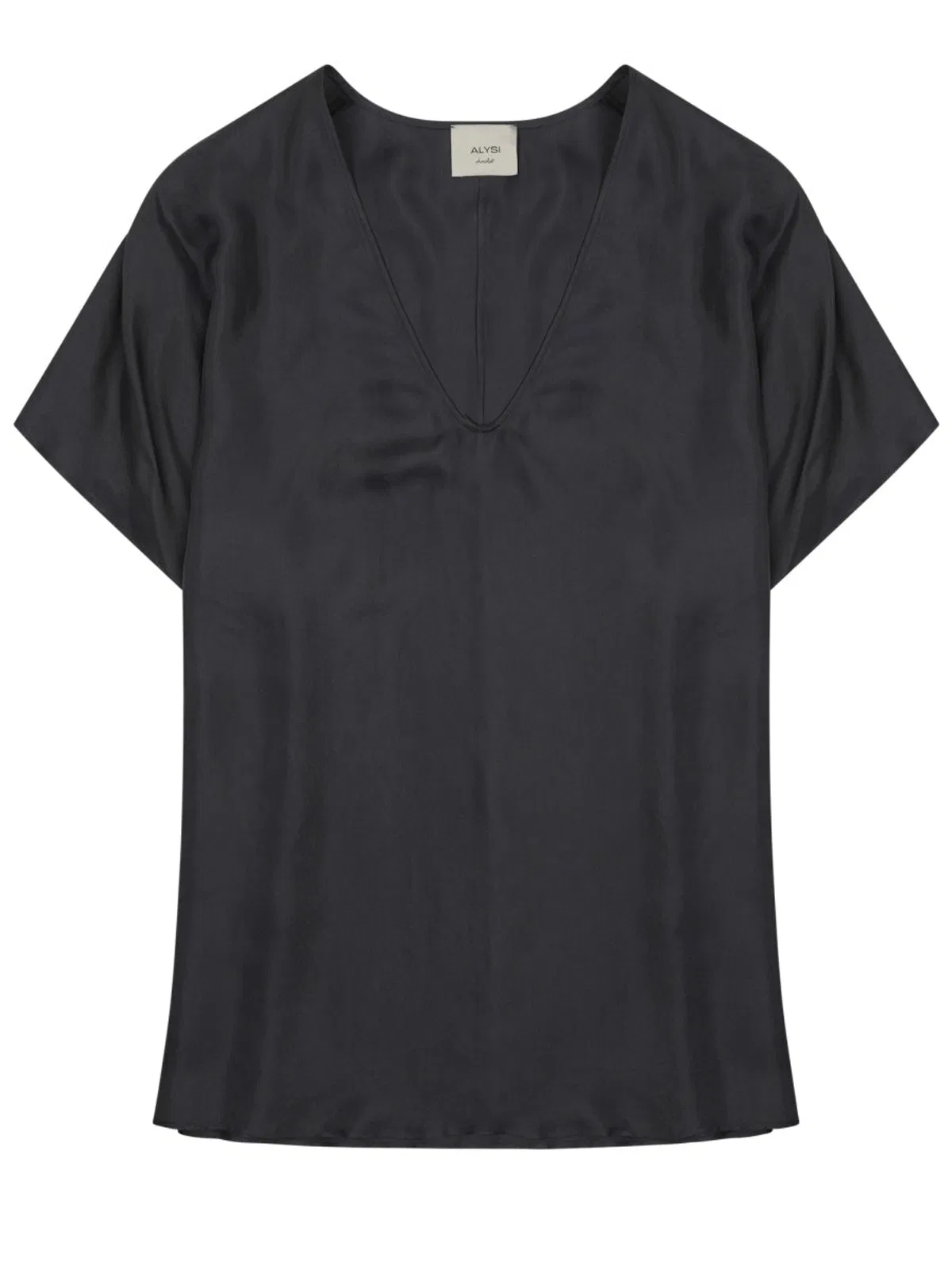 Alysi Blusa In Twill Di Seta