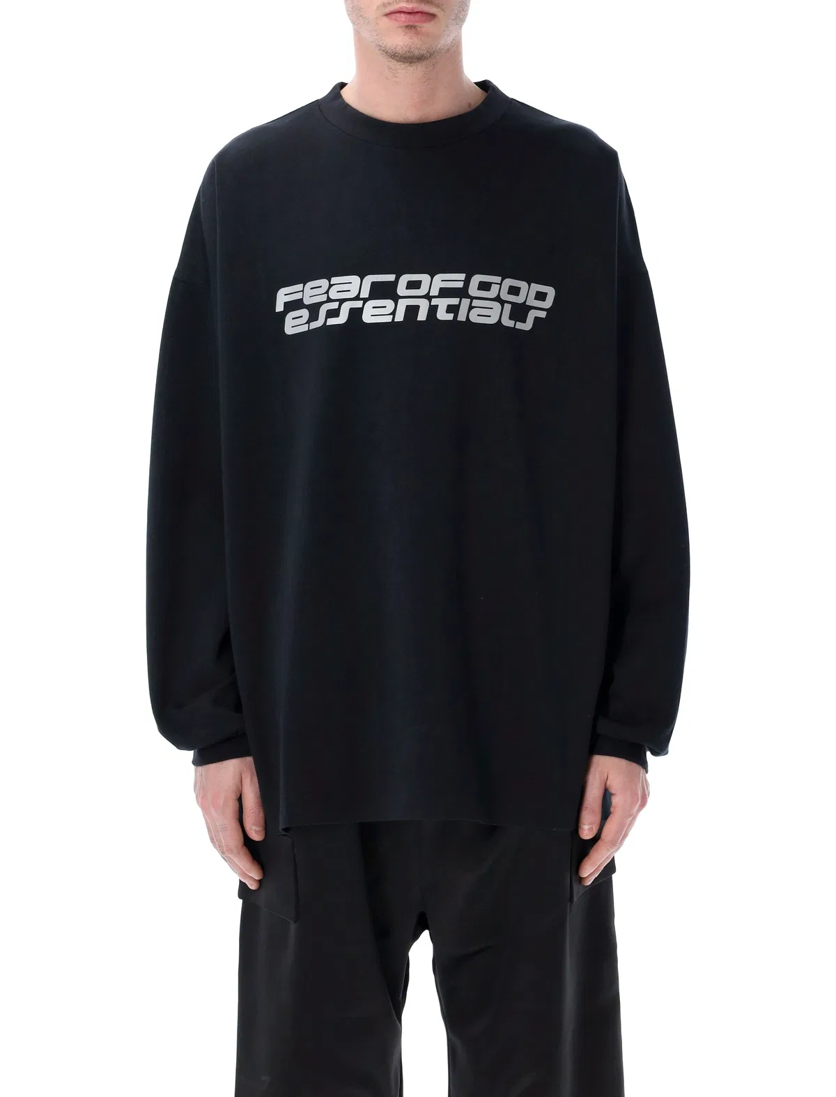 Fear Of God Essentials 90S Ponte Long Sleeve Black