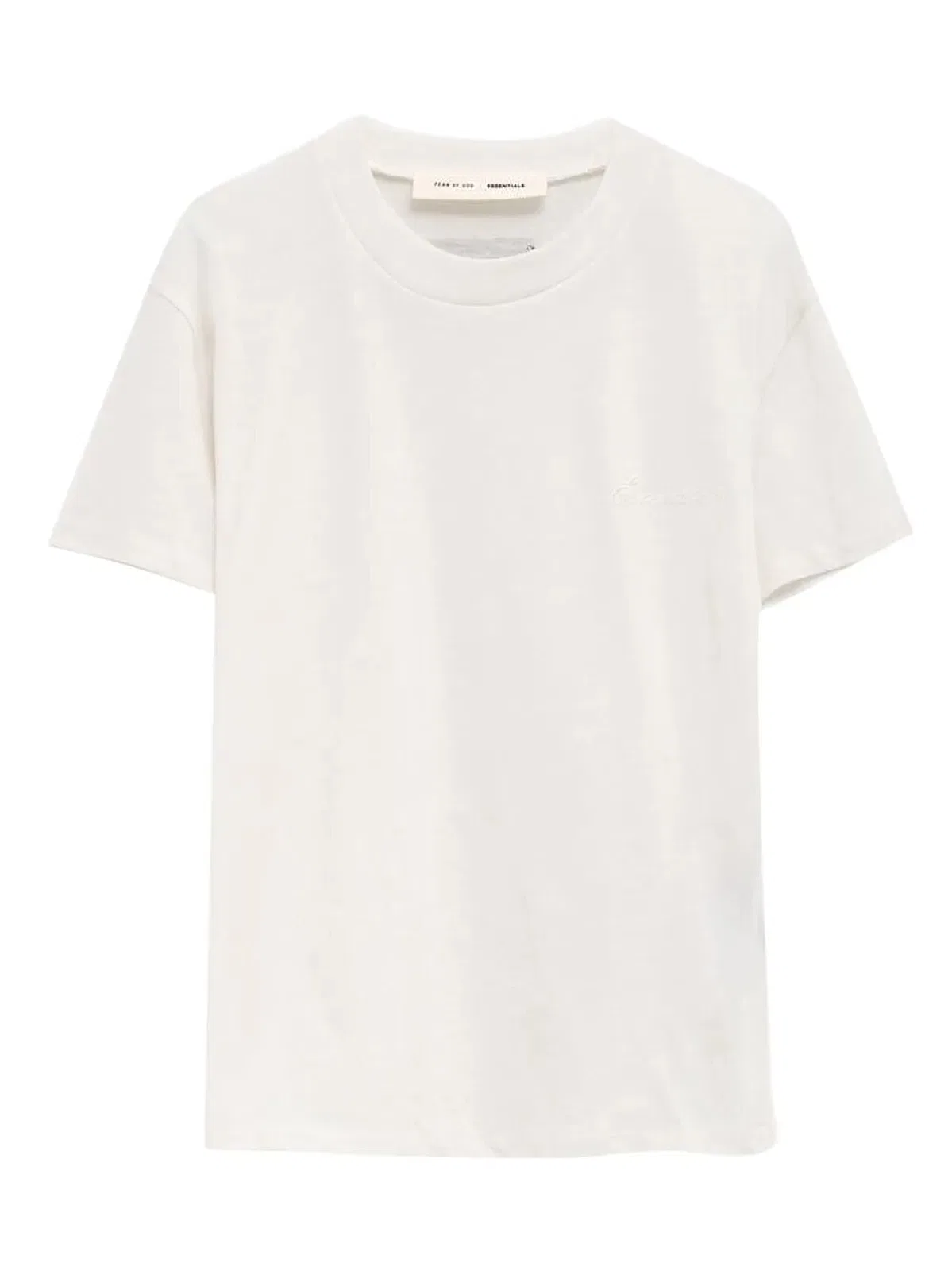 Fear Of God Essentials Essentials Fear Of God Ivory Embroidered