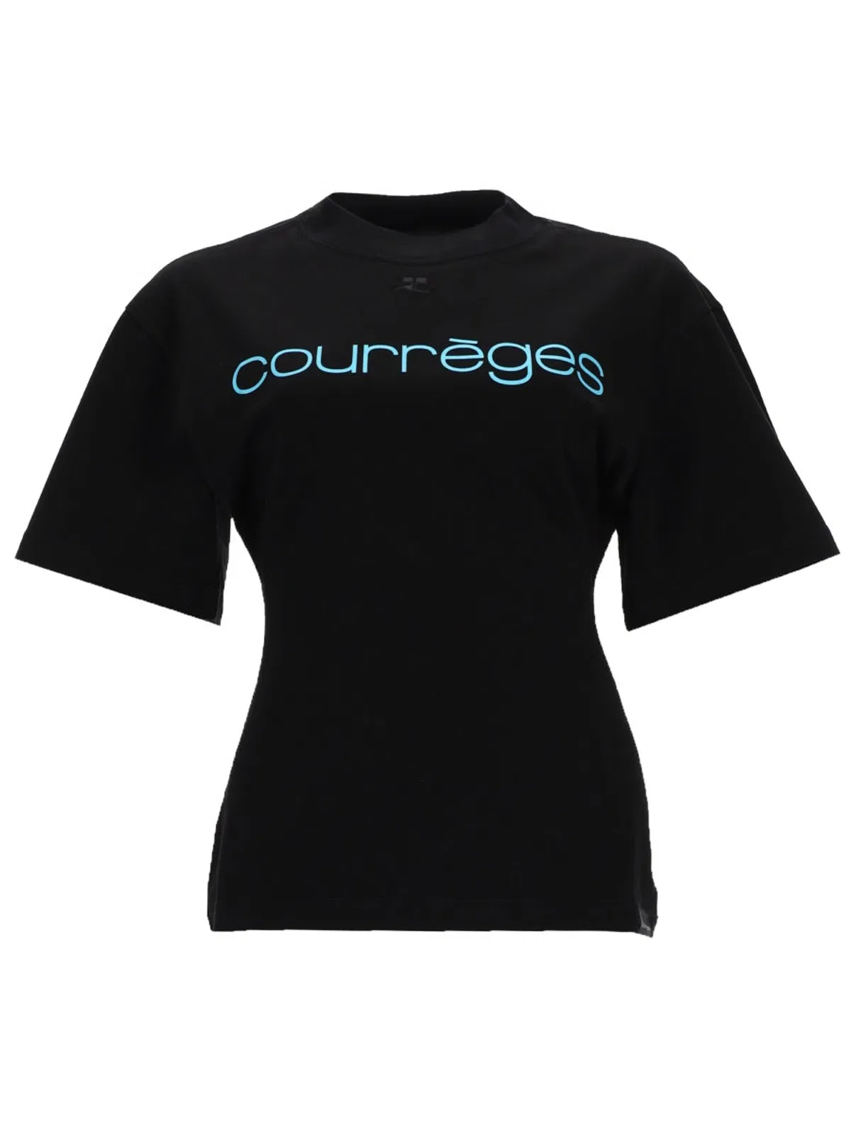 Courreges T-Shirt Con Logo