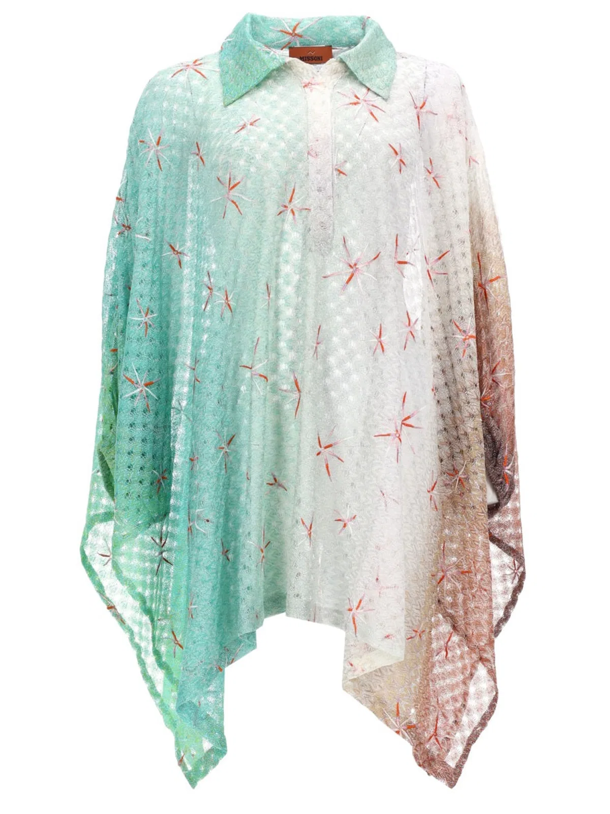 Missoni Copricostume Corto In Viscosa Lamé