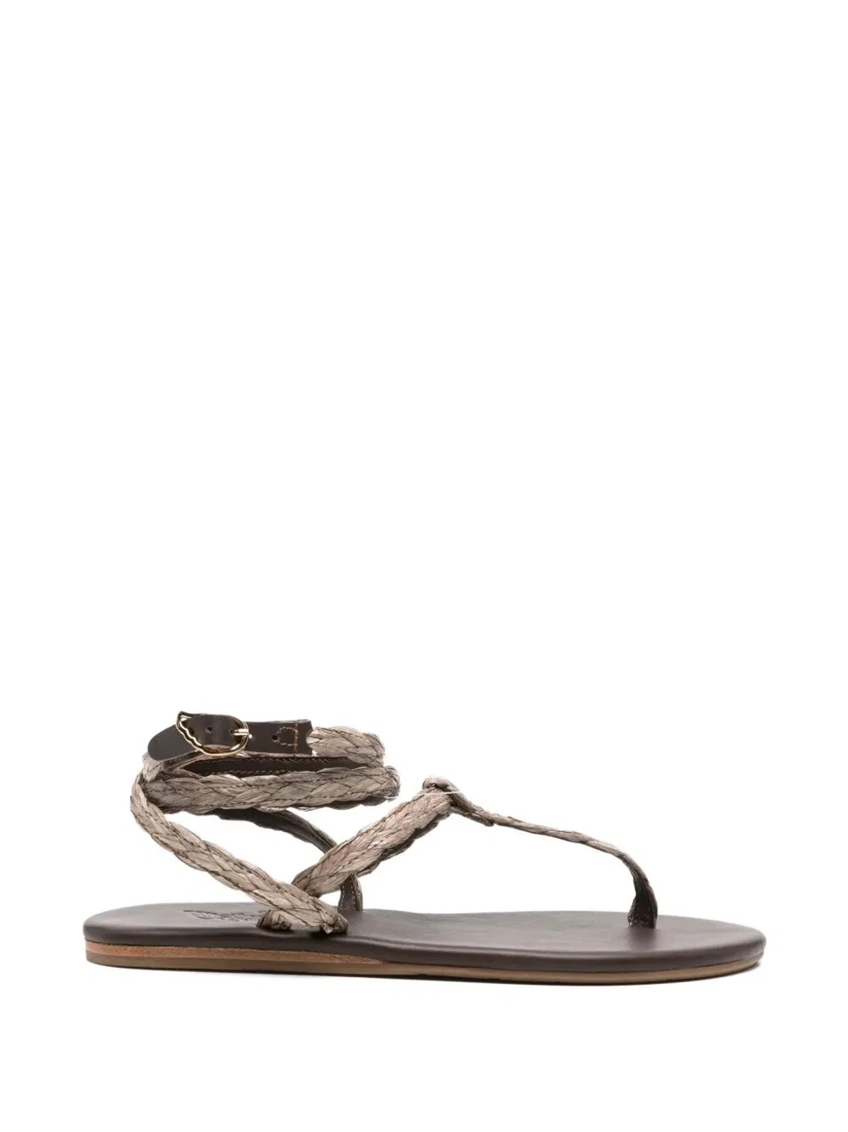 Ancient greek sandals "Kalamida" Women`S Flat Sandals