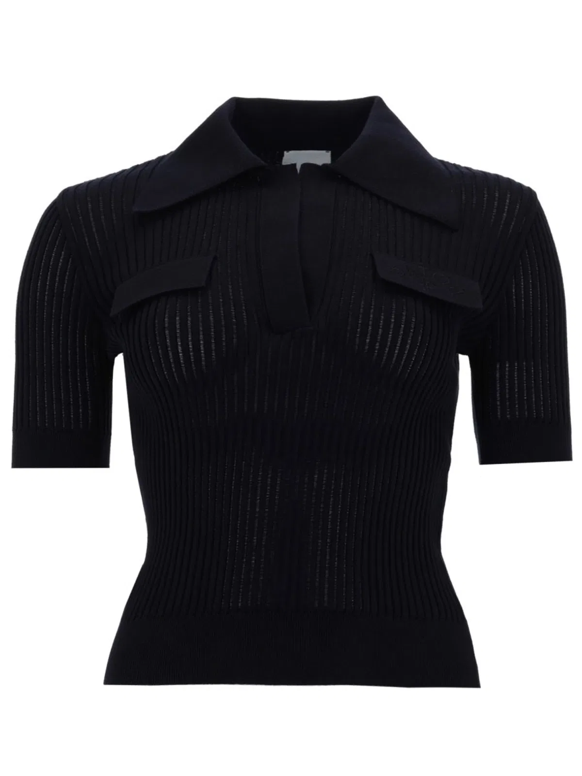 Patou Embroidered Cotton Polo Shirt