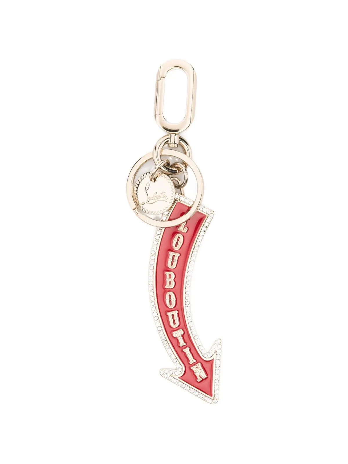 Christian louboutin Circus Signpost Keyring