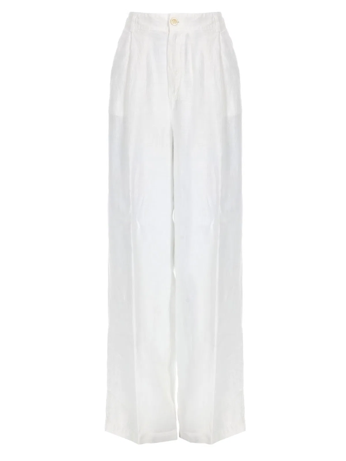 120% Lino Pantalone In Lino