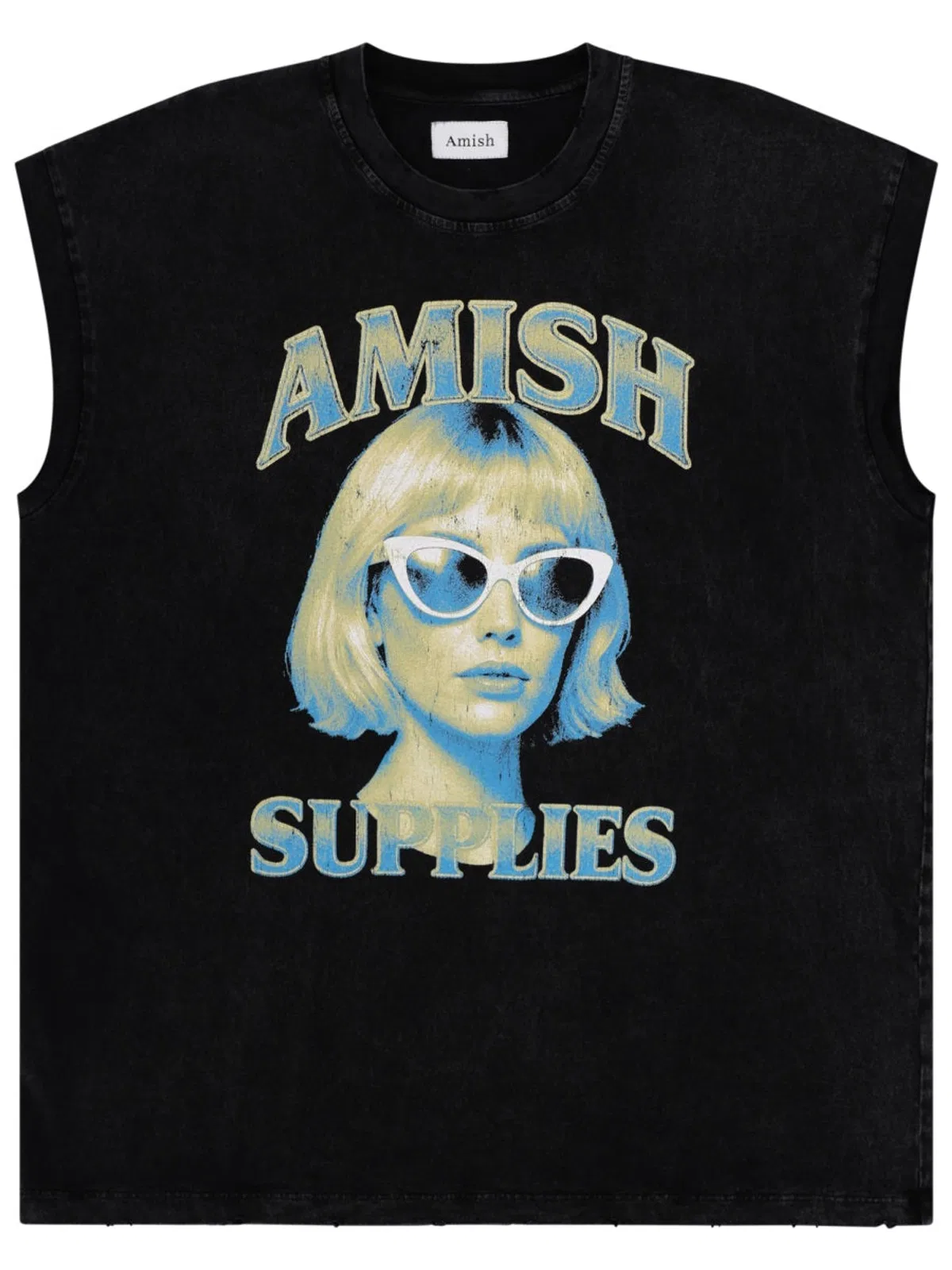 Amish Top Con Stampa