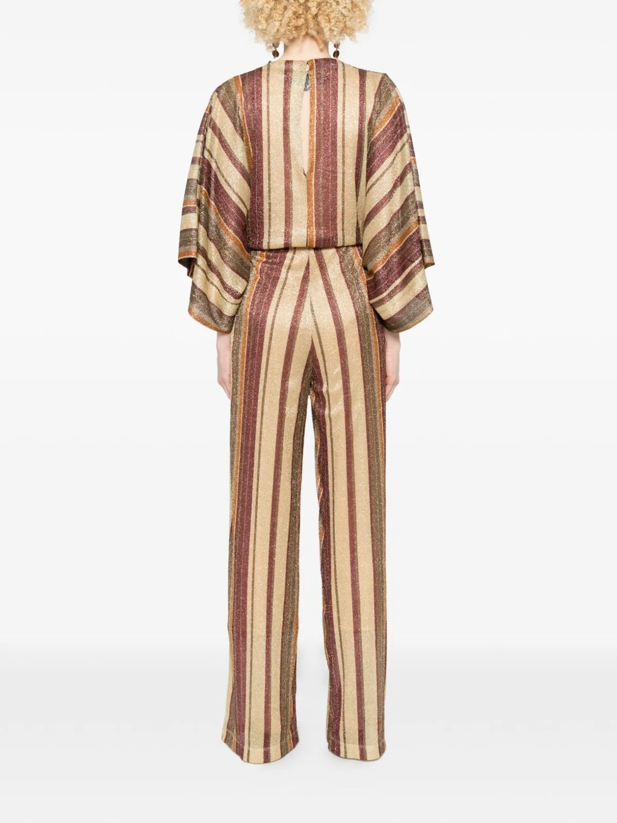 Siyu Striped Long Jumpsuit
