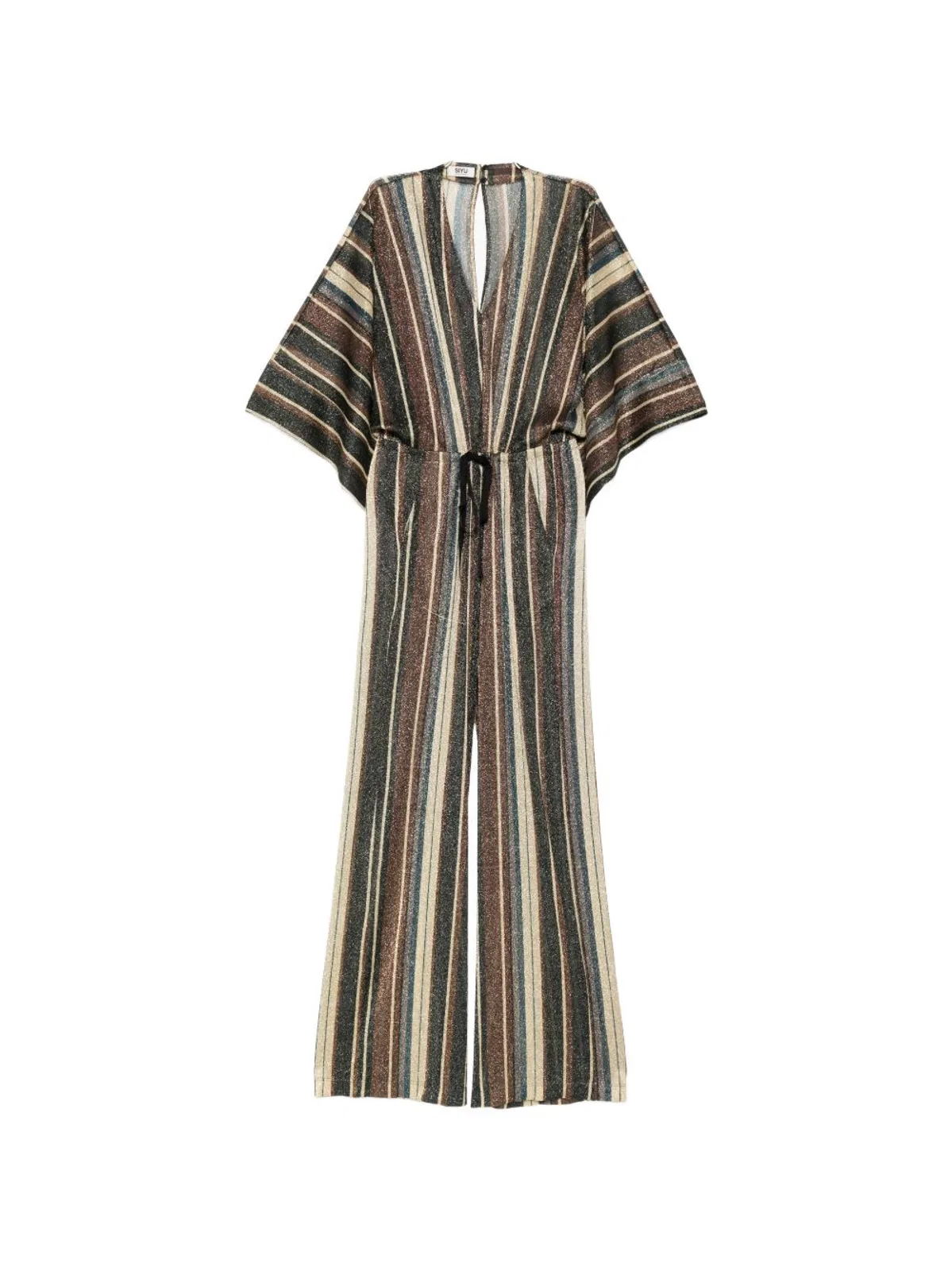 Siyu Striped Long Jumpsuit