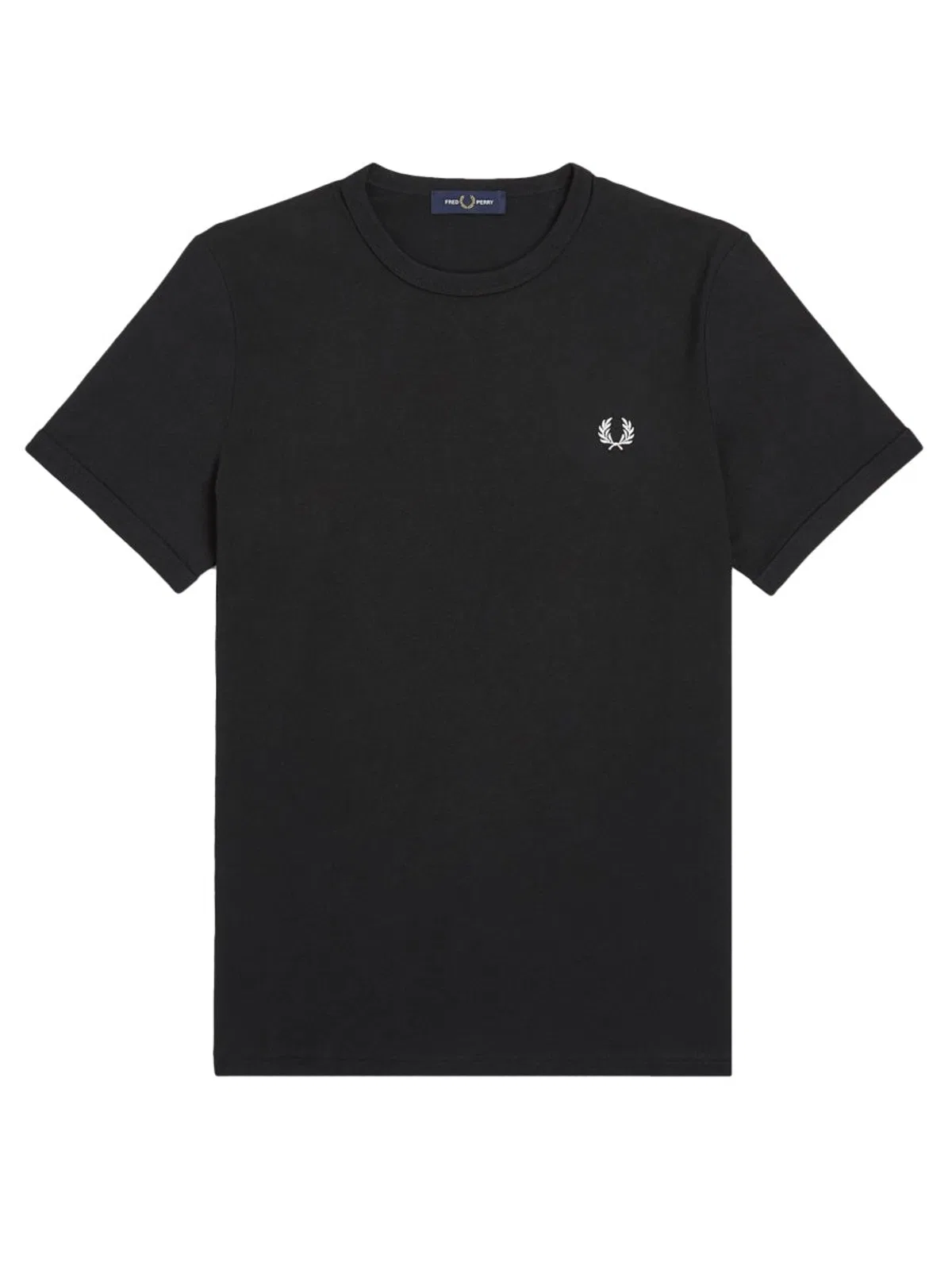 Fred Perry T-Shirt "Ringer" Con Logo