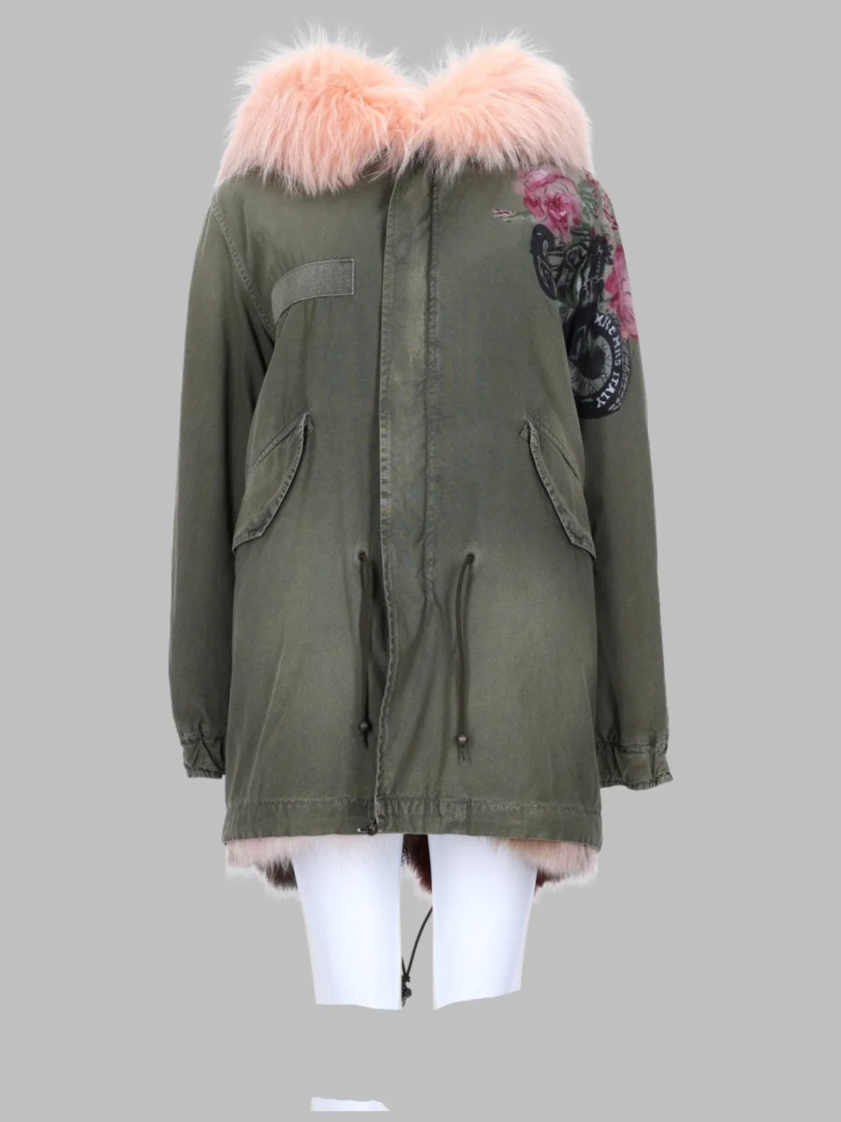 Mr Mrs Italy Mr & Mrs Italy Parka "Army" In Cotone