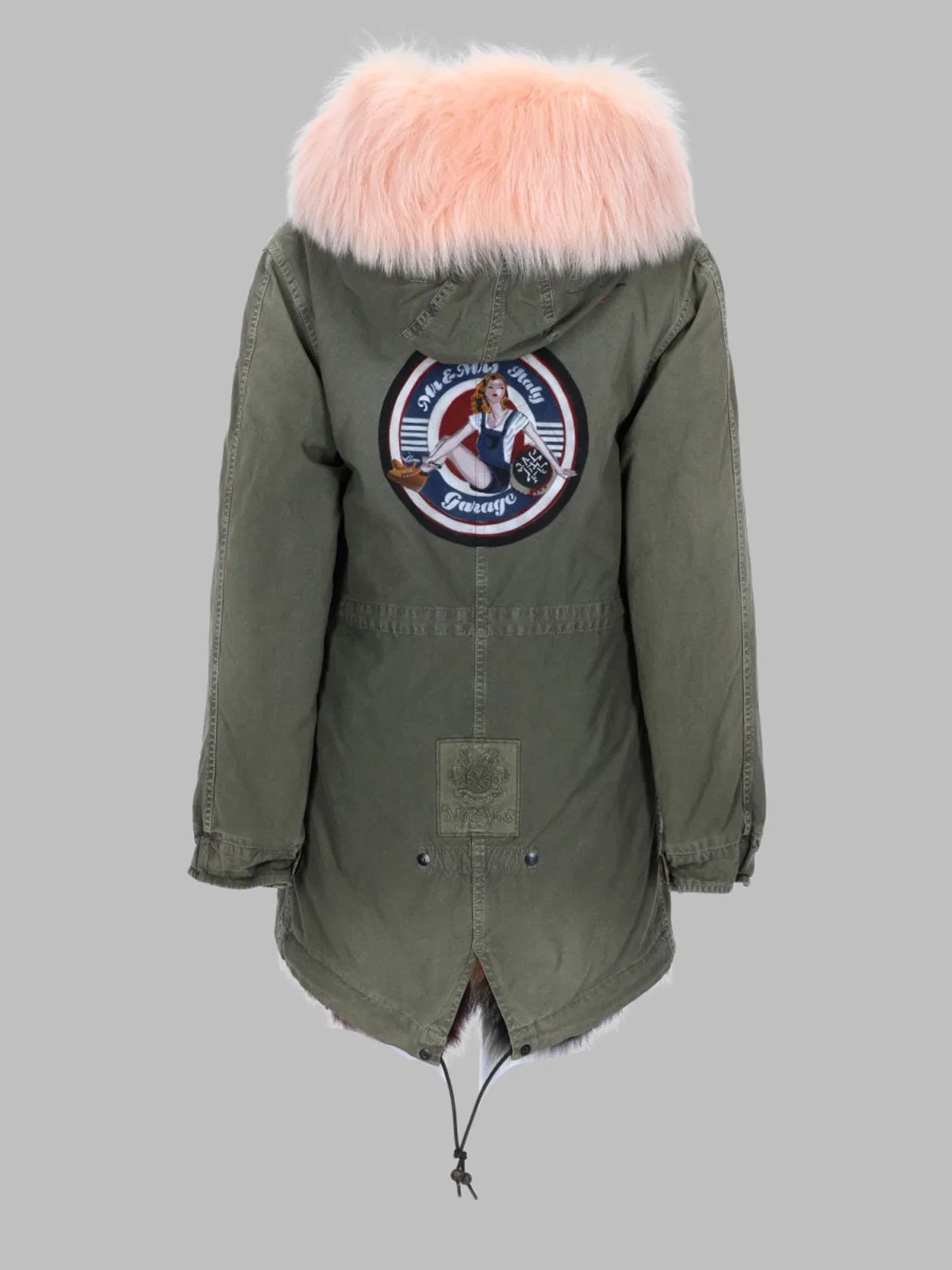 Mr Mrs Italy Mr & Mrs Italy Parka "Army" In Cotone