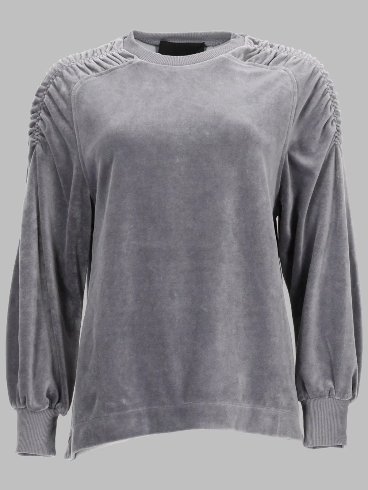 Alberta Ferretti Felpa In Ciniglia Di Cotone