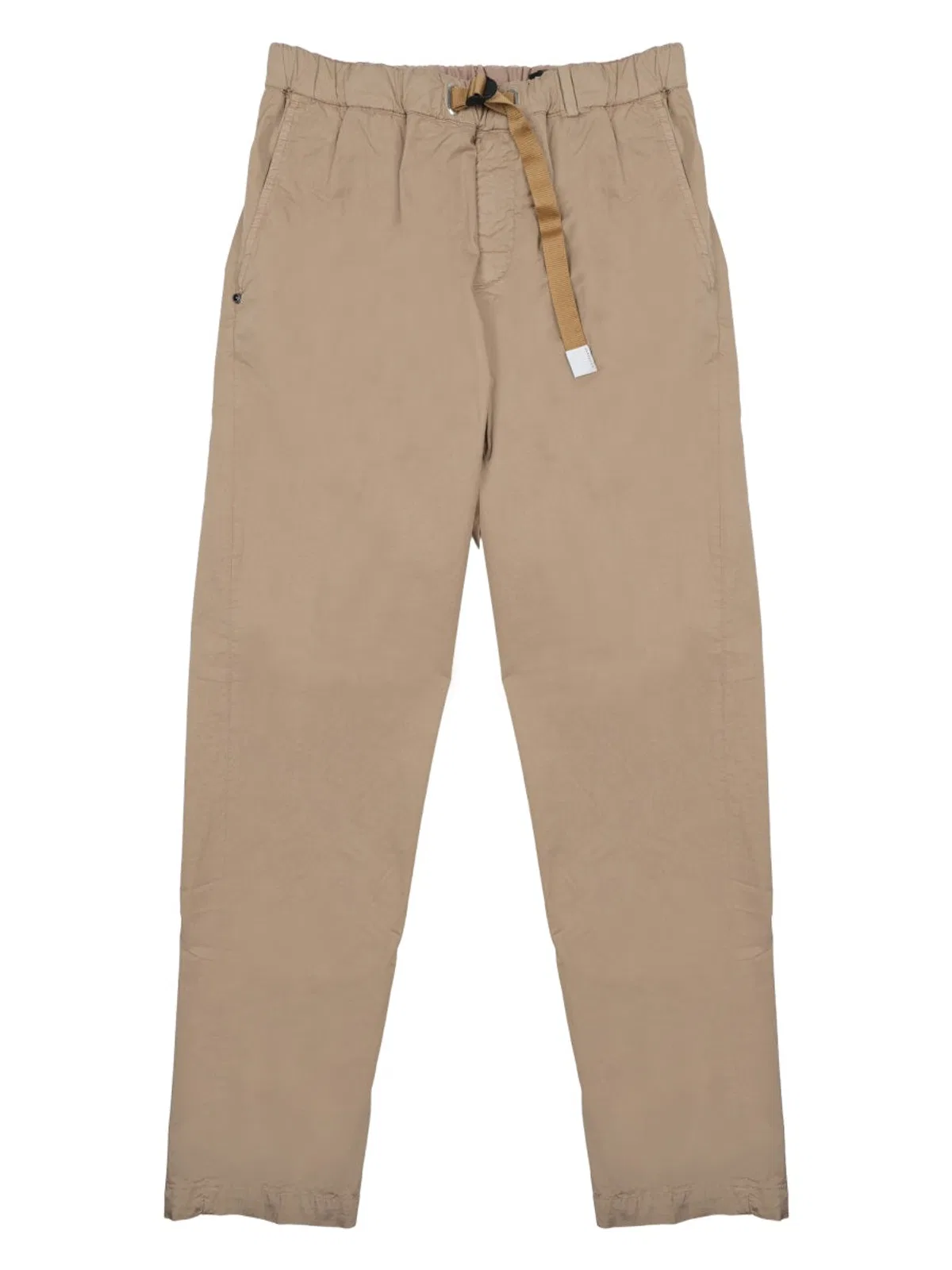 White Sand Pantalone In Cotone Con Cintura
