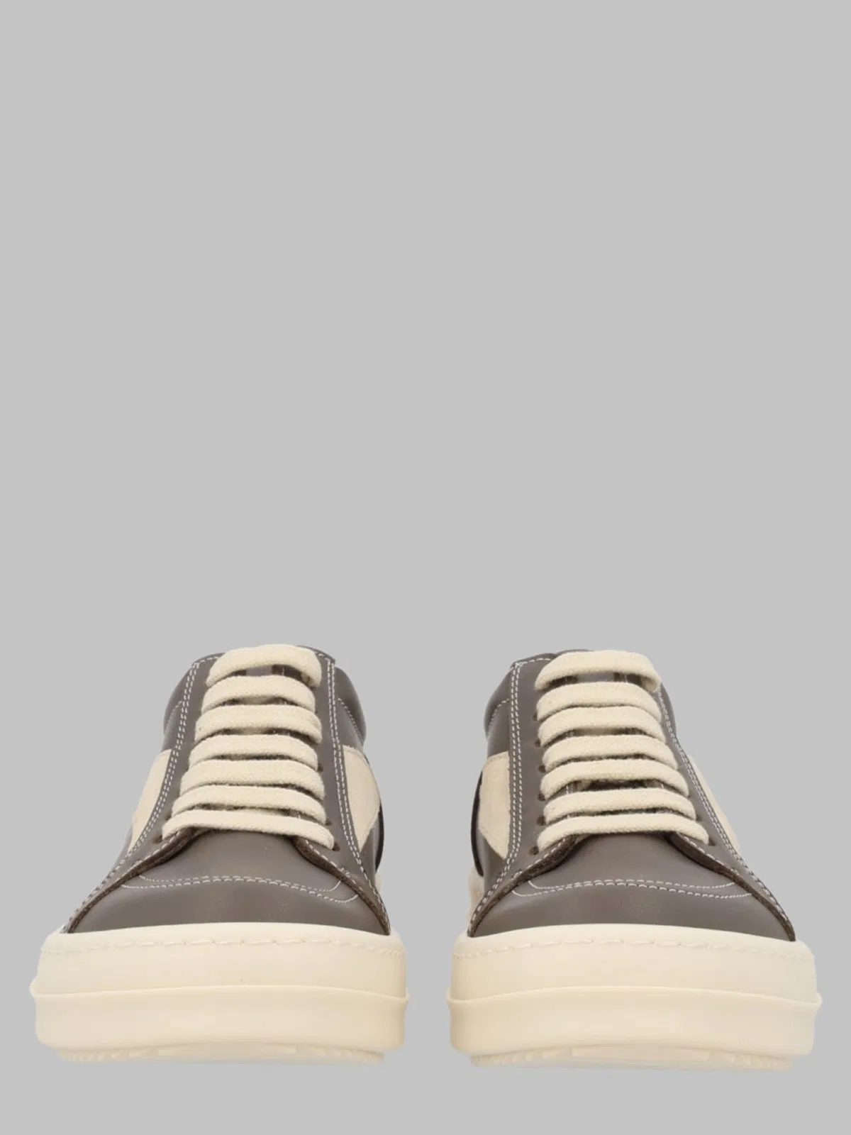 Rick Owens Scarpe In Pelle - Vintage Sneaks Black/M