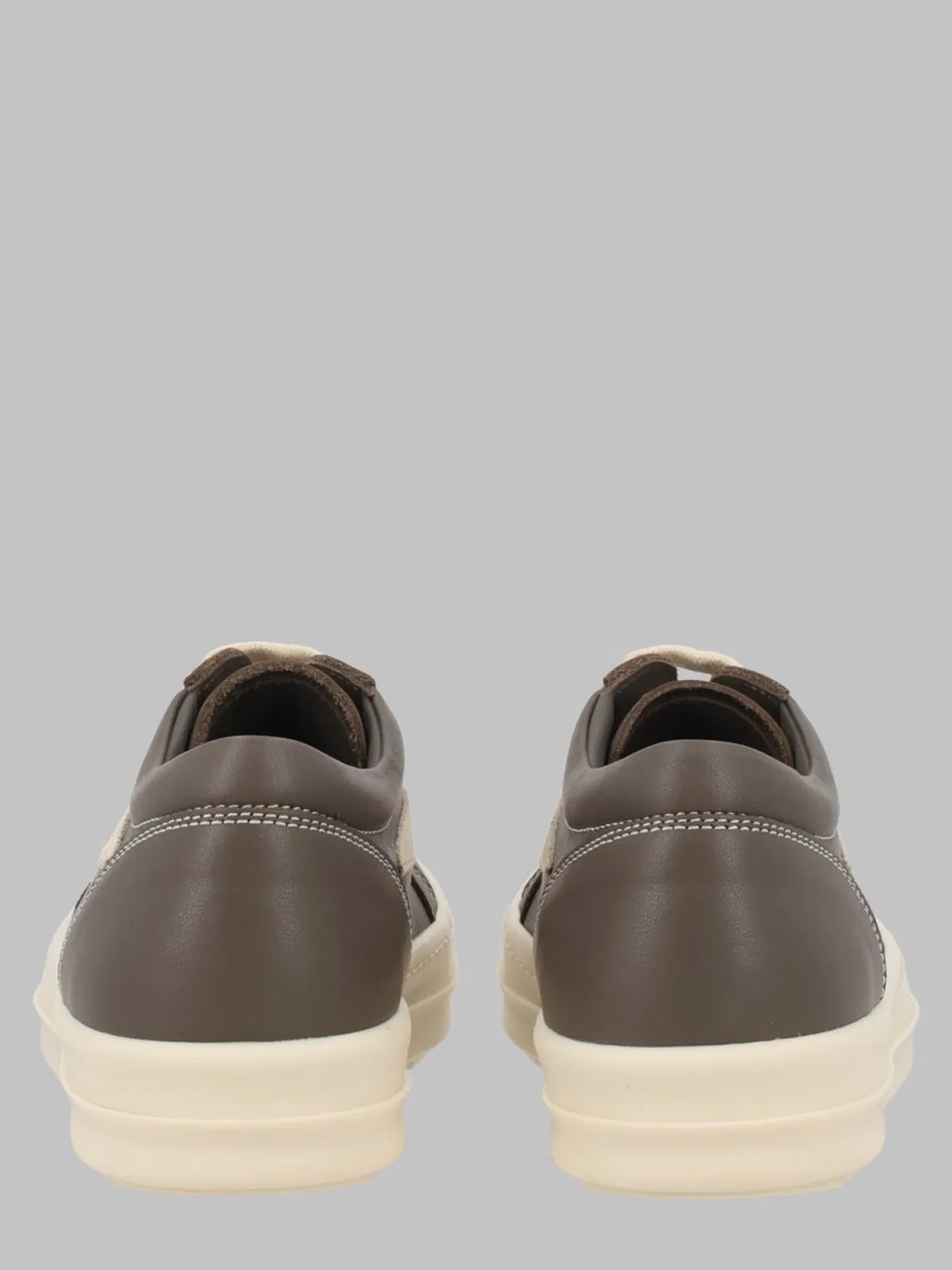 Rick Owens Scarpe In Pelle - Vintage Sneaks Black/M