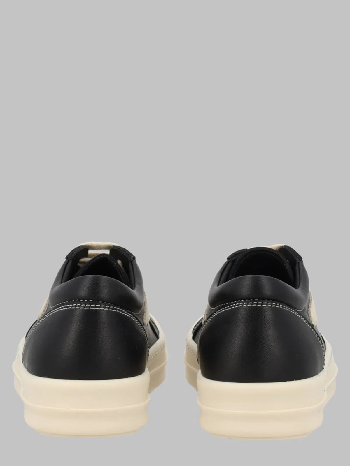 Rick Owens Scarpe In Pelle - Vintage Sneaks Black/M