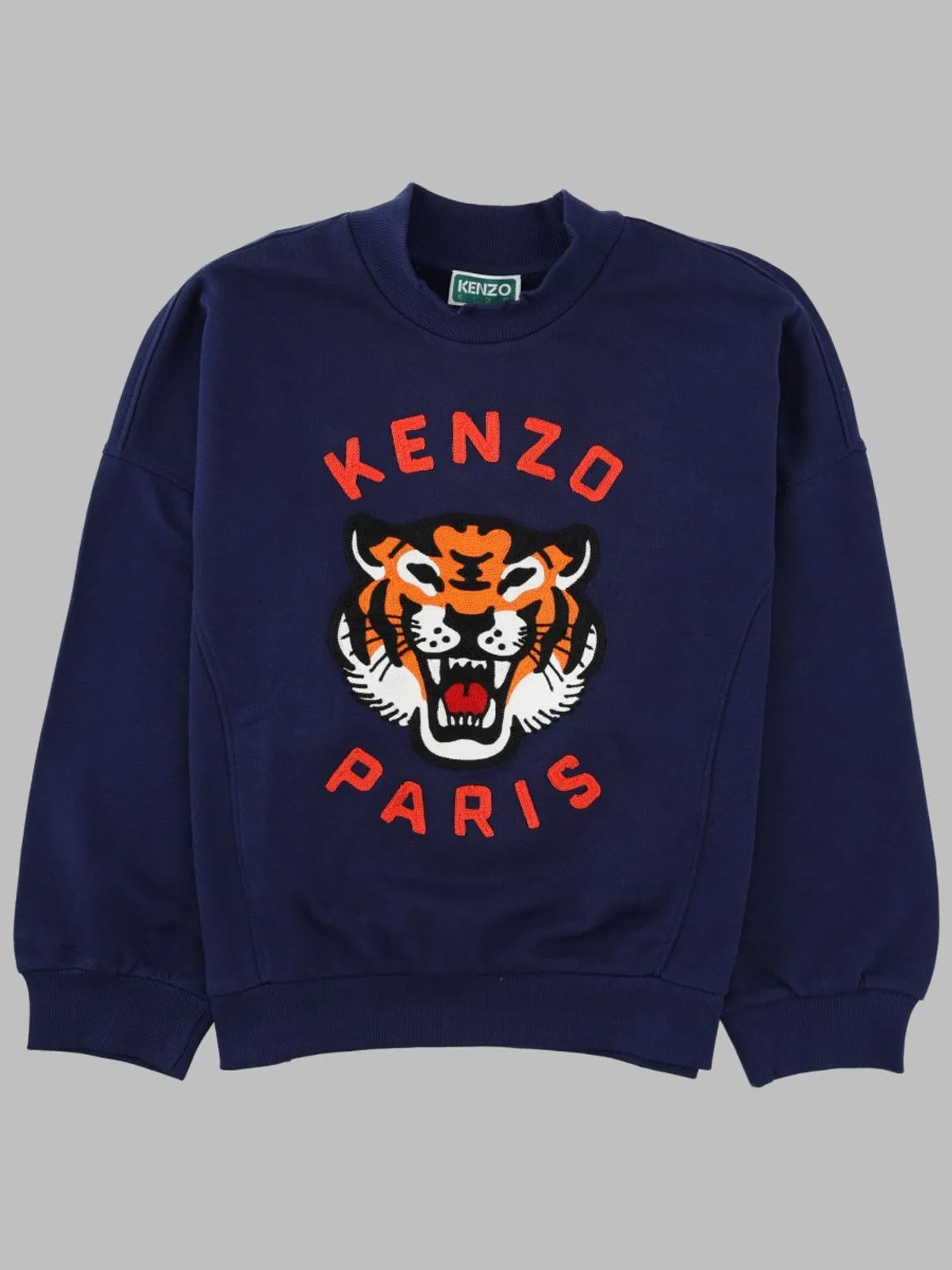 Kenzo Felpa Con Stampa Tigre