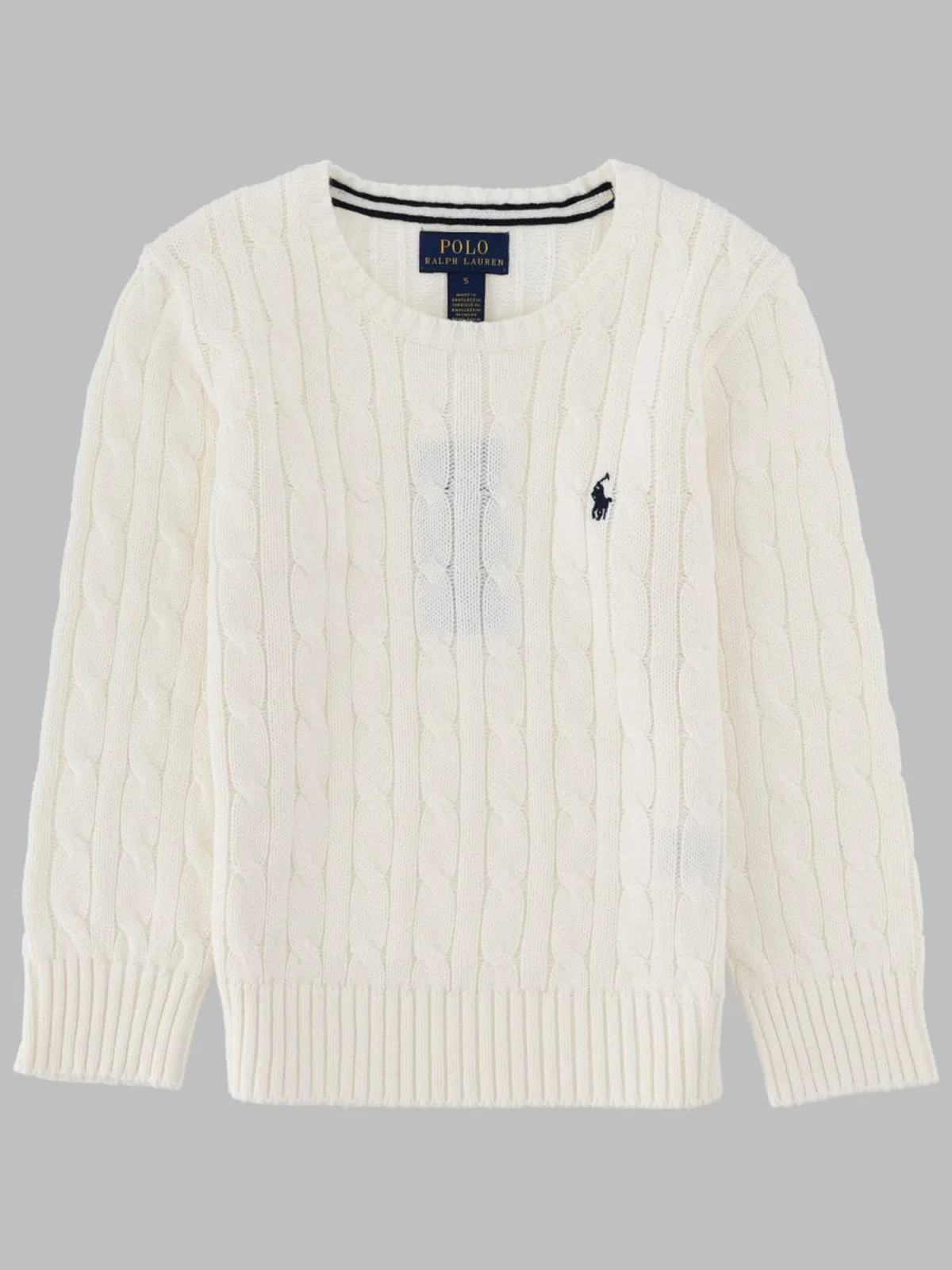 Polo Ralph Lauren Ls Cable Cn-Tops-Sweater