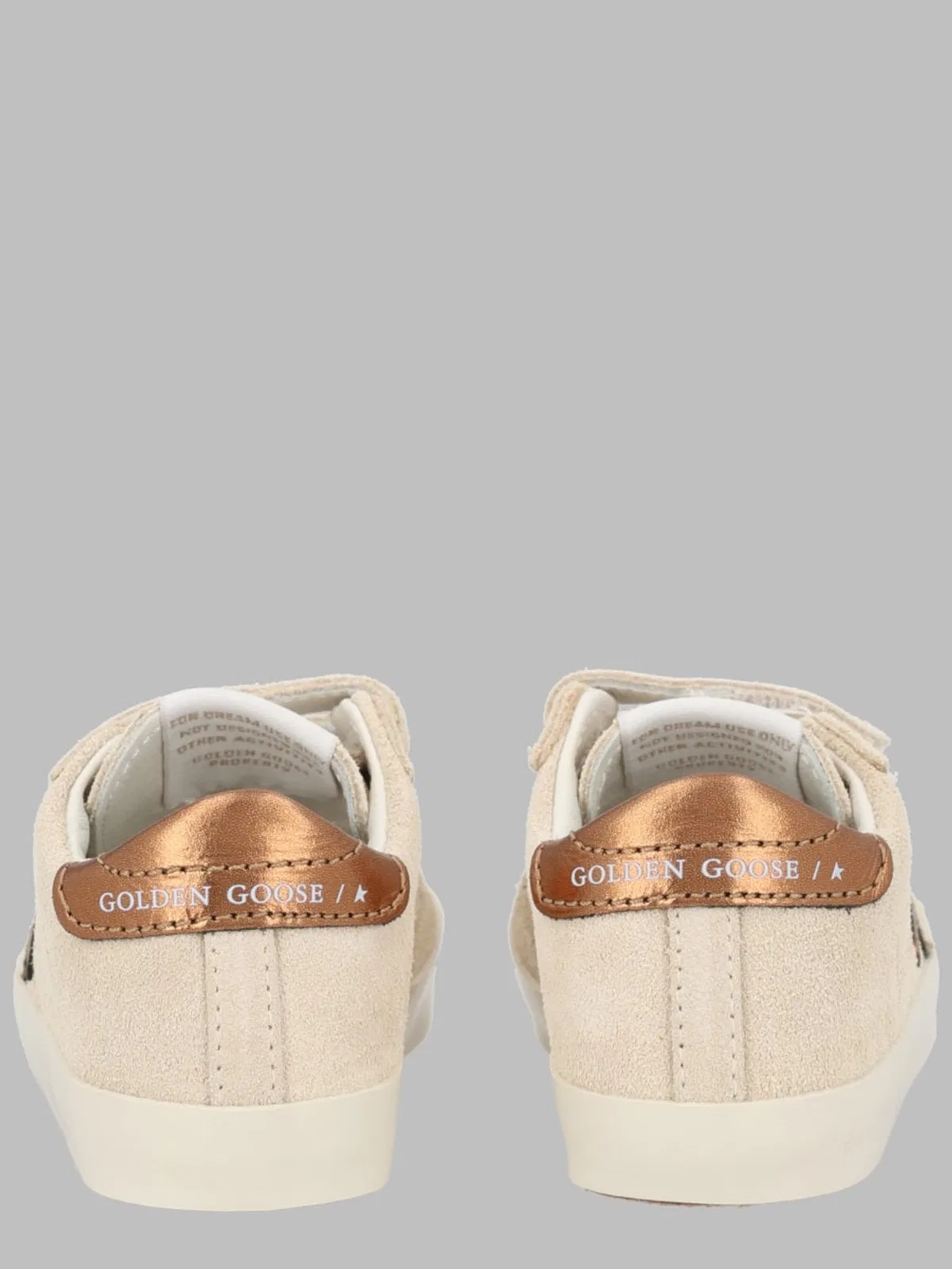 Golden Goose Baby School Nappa With Print Upper And S