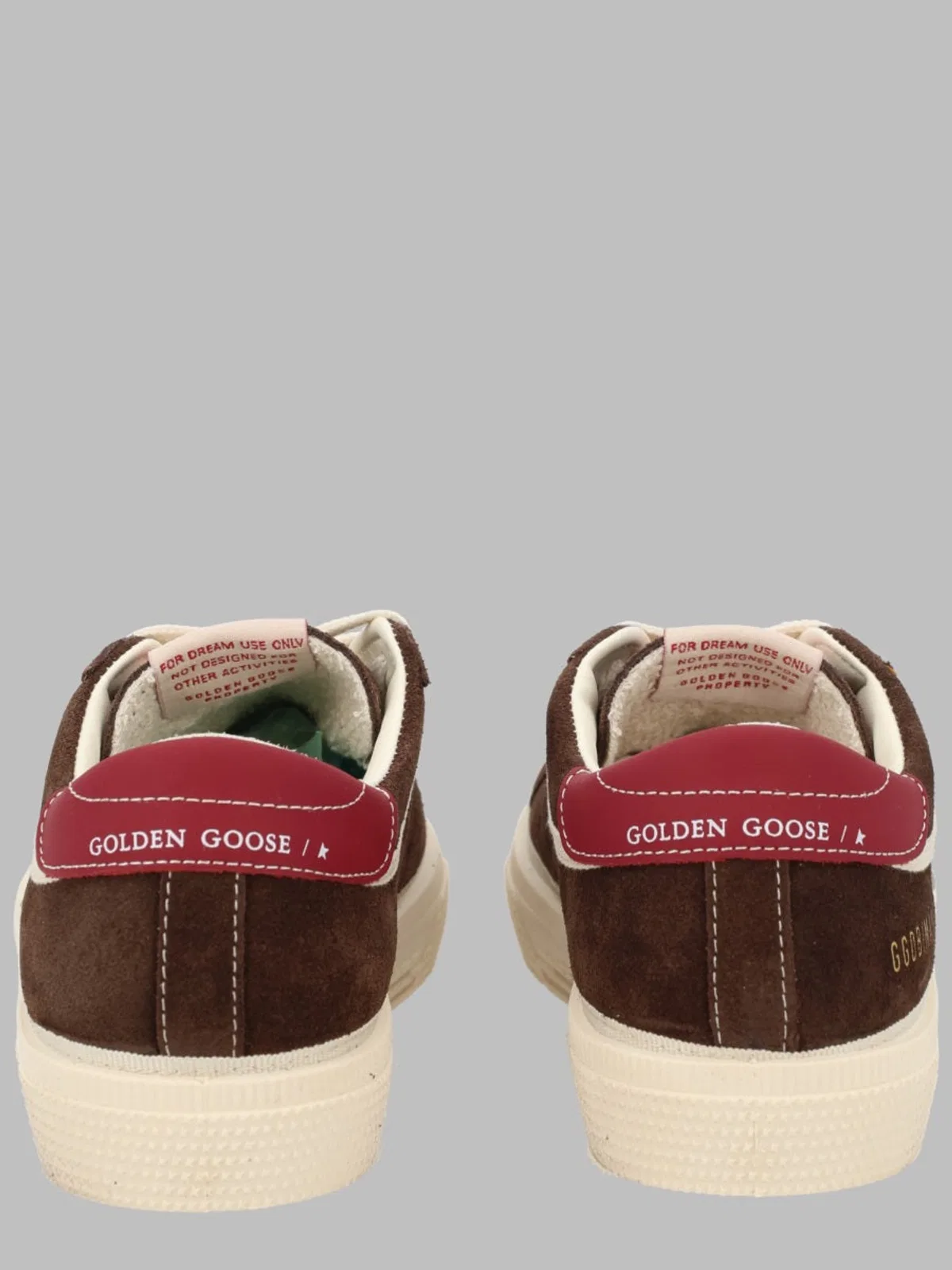 Golden Goose May Suede Upper And Toe Leather Star And