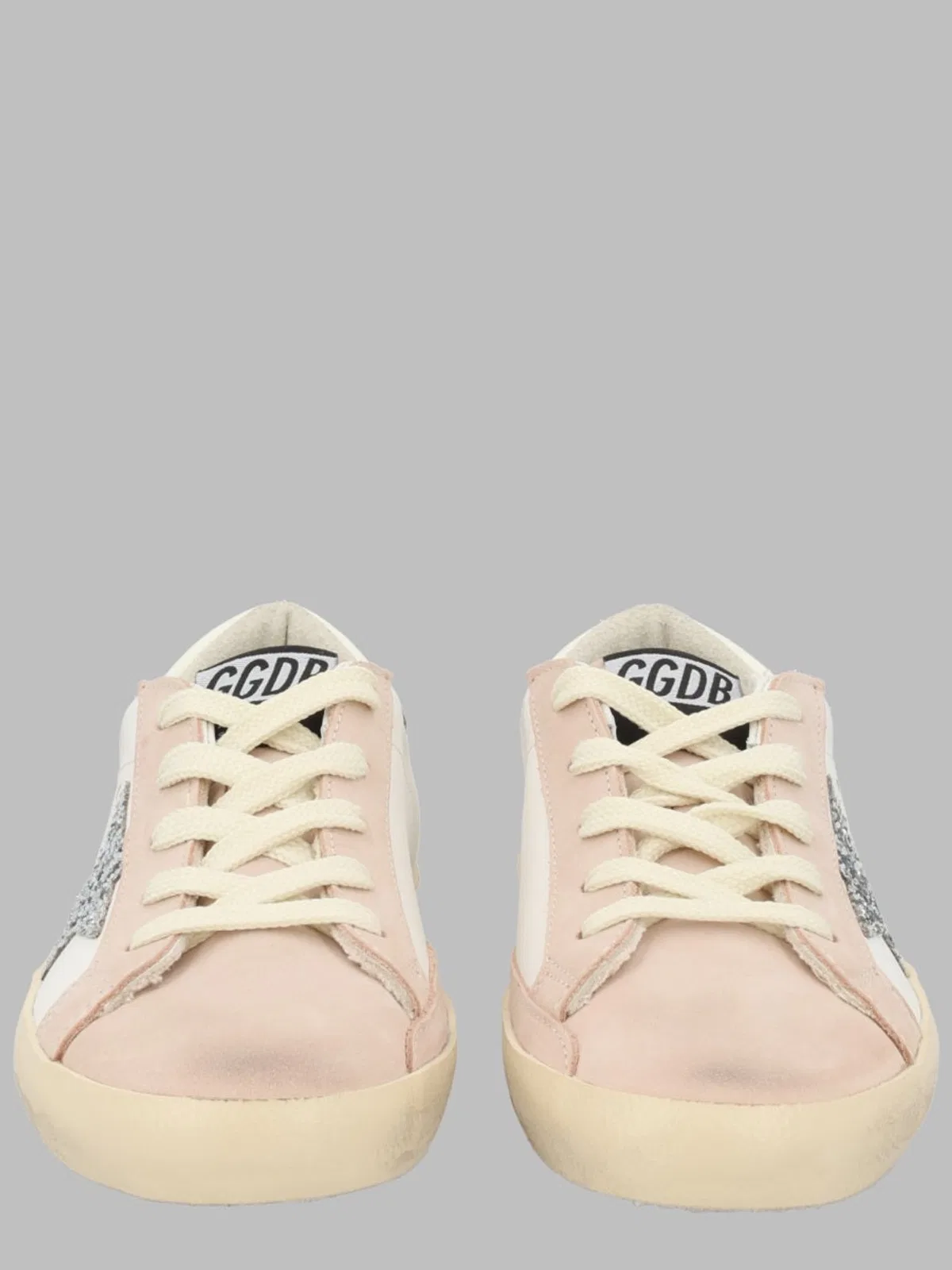 Golden Goose Super Star Leather Upper Glitter Star Na