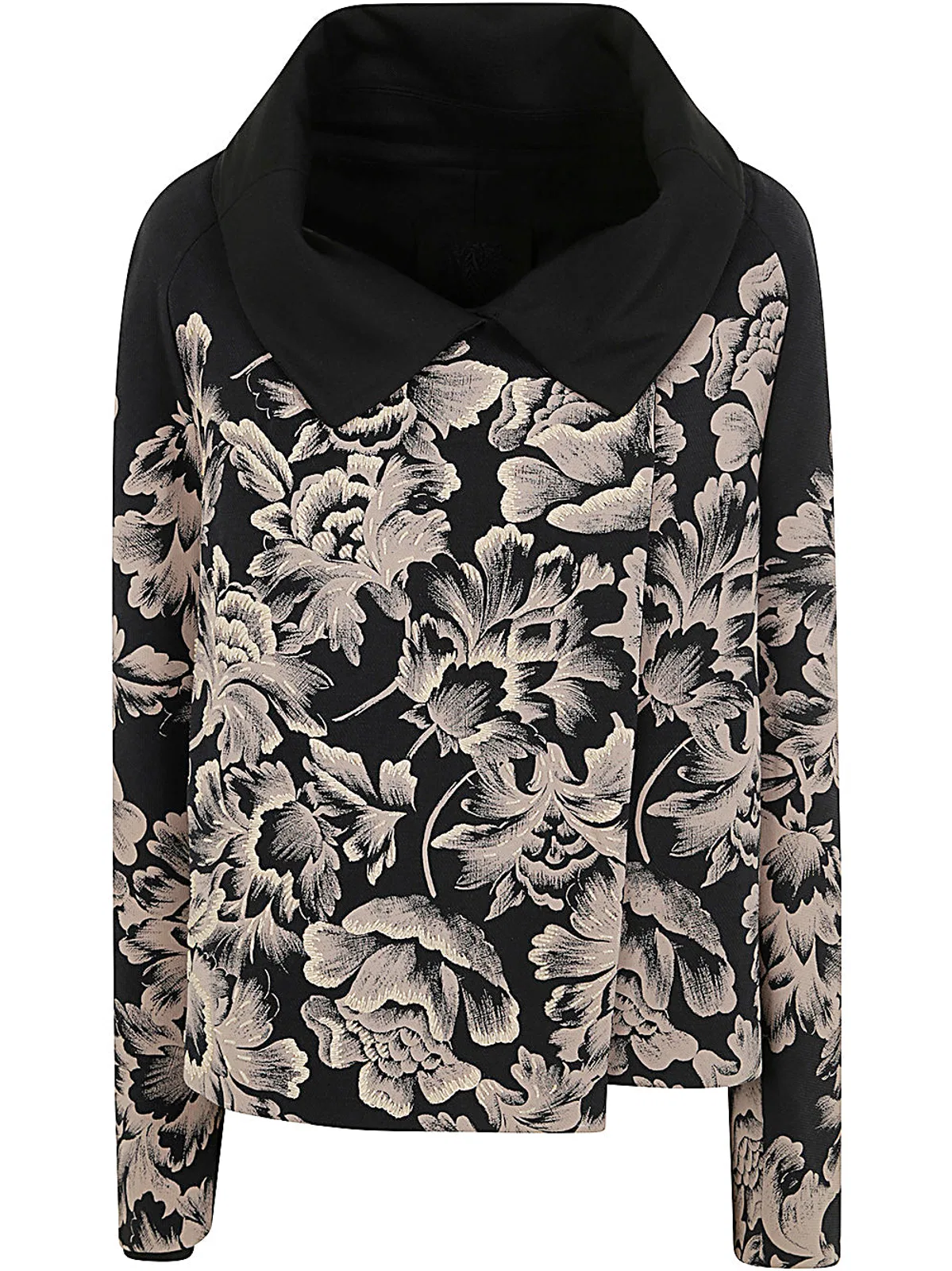 Ibrigu Double Print & Embroidered Jacket