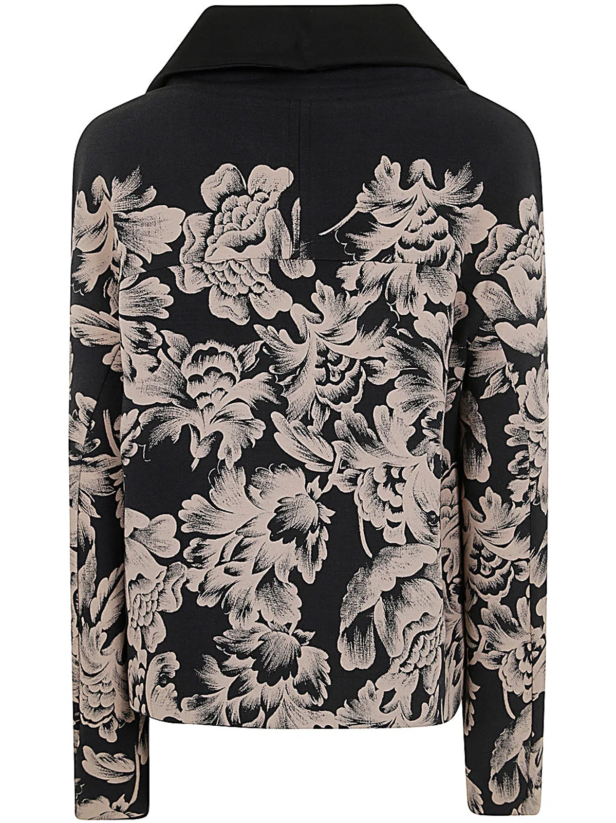 Ibrigu Double Print & Embroidered Jacket