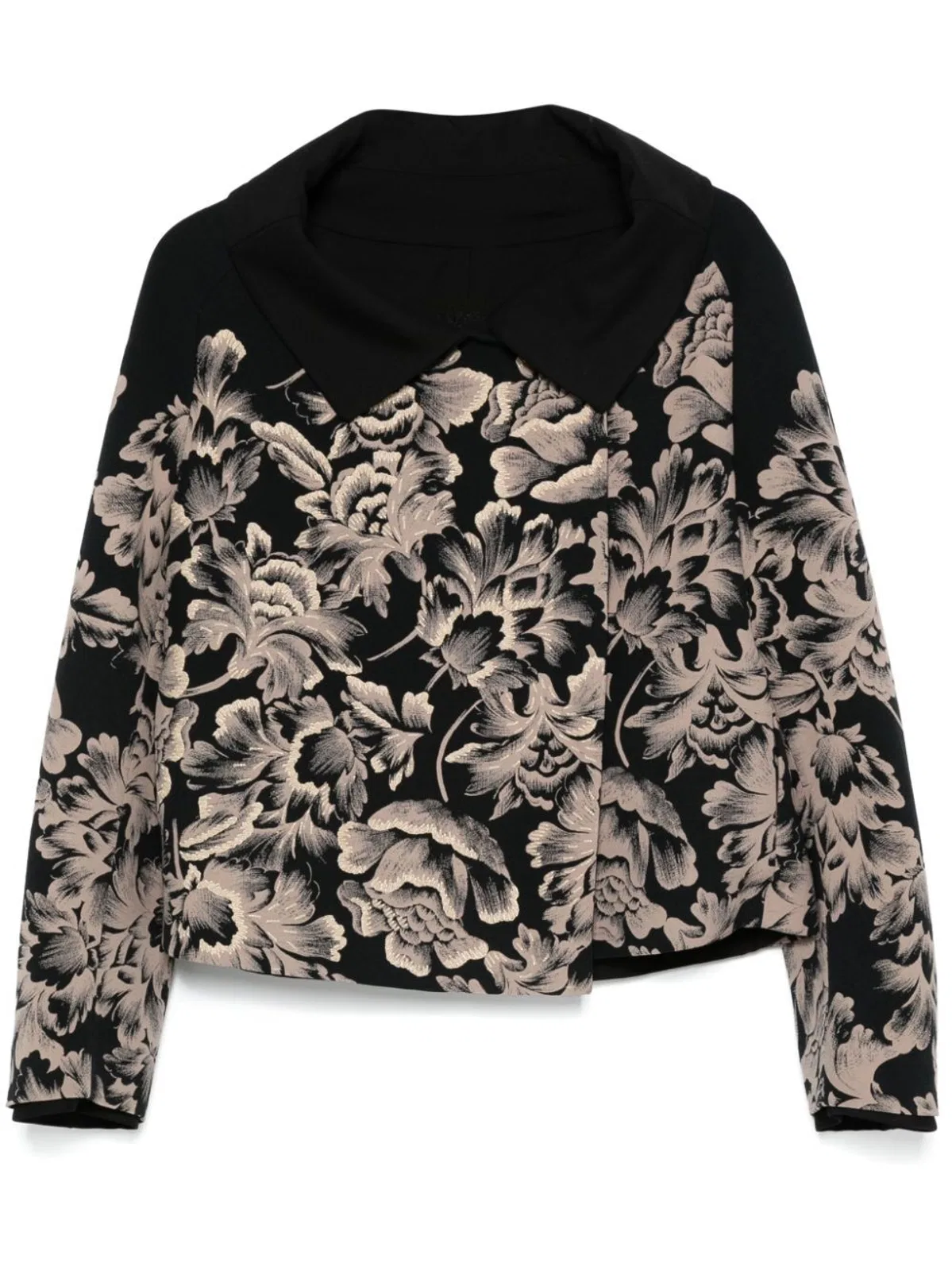 Ibrigu Double Print & Embroidered Jacket