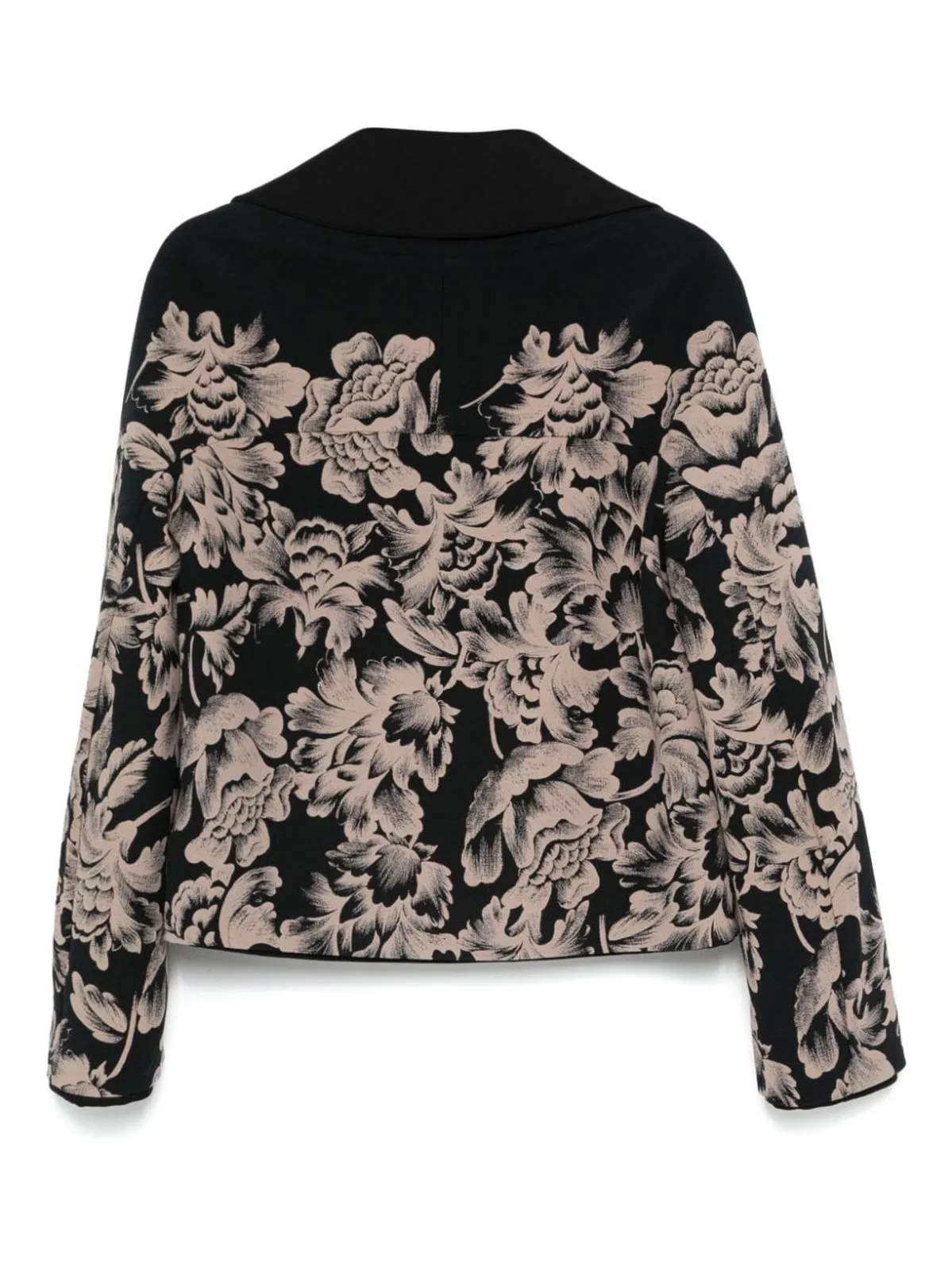 Ibrigu Double Print & Embroidered Jacket