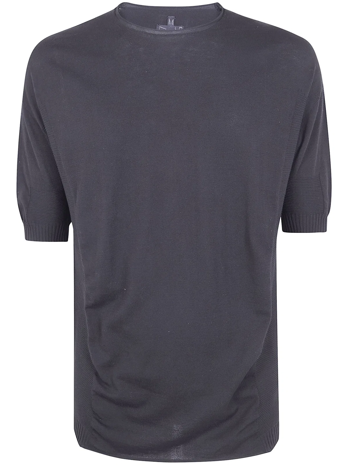 MD75 Light Cotton Boxi Short Sleeves Sweater