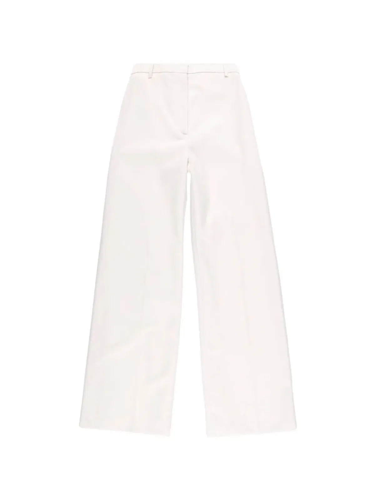 Nili Lotan Rivers Wide Leg Raw Trousers