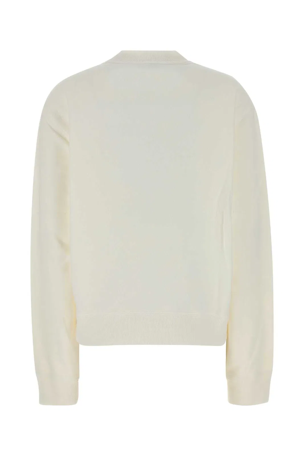 Prada White Cotton Sweatshirt